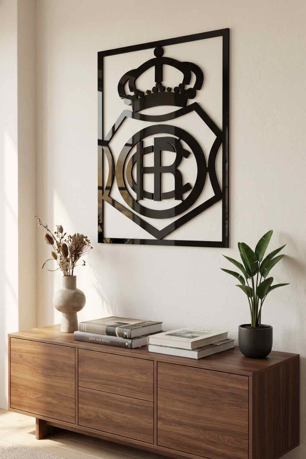 Escudo Recreativo De Huelva - Cuadro decorativo | Cortayrecorta.es