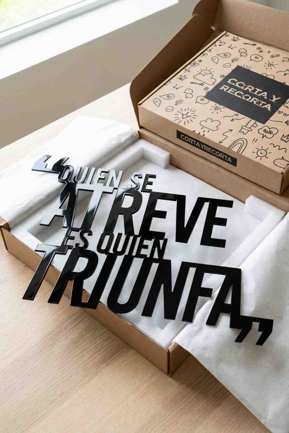Triunfar - Cuadro decorativo | Cortayrecorta.es