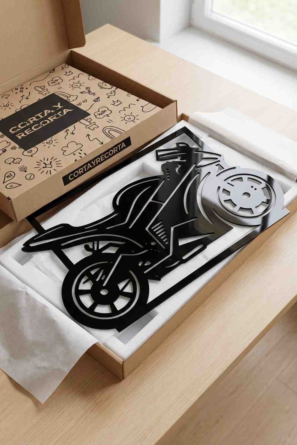 R1 Yamaha - Cuadro decorativo | Cortayrecorta.es