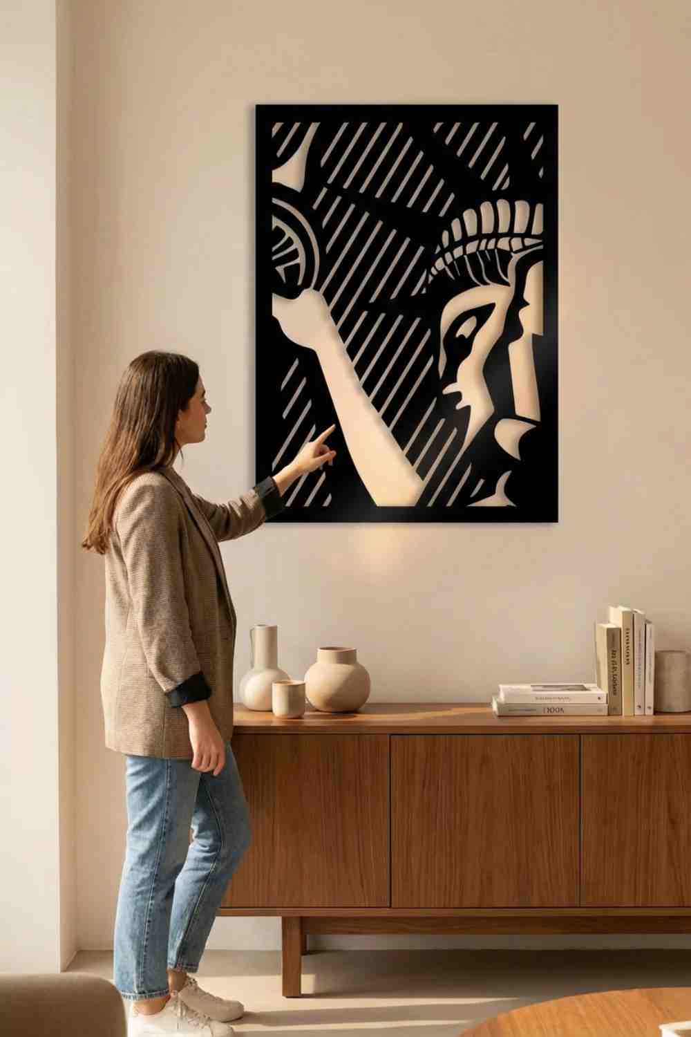 I Love Liberty - Cuadro decorativo | Cortayrecorta.es