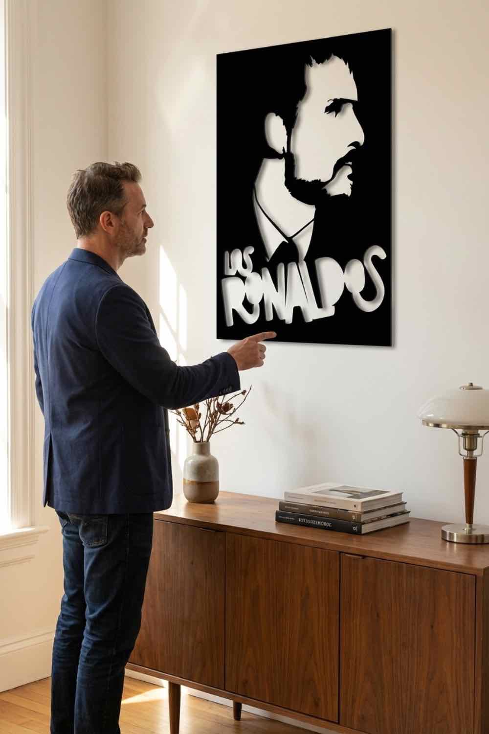 Los Ronaldos - Coque Maya - Cuadro decorativo | Cortayrecorta.es