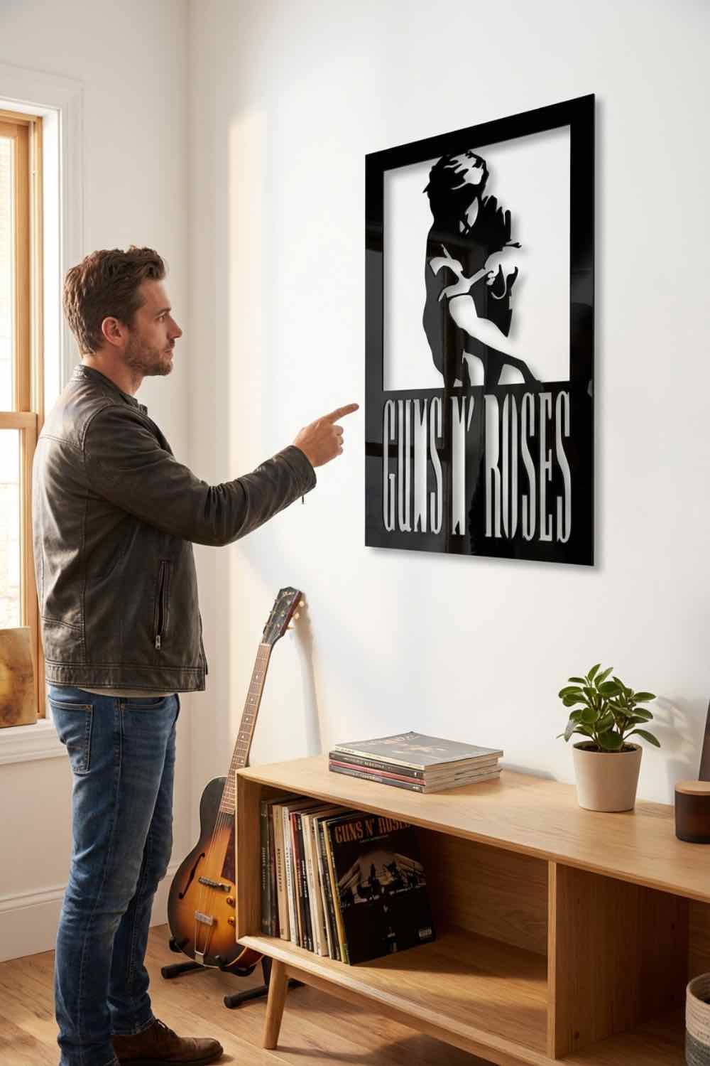 Guns And Roses Cartel - Cuadro decorativo | Cortayrecorta.es