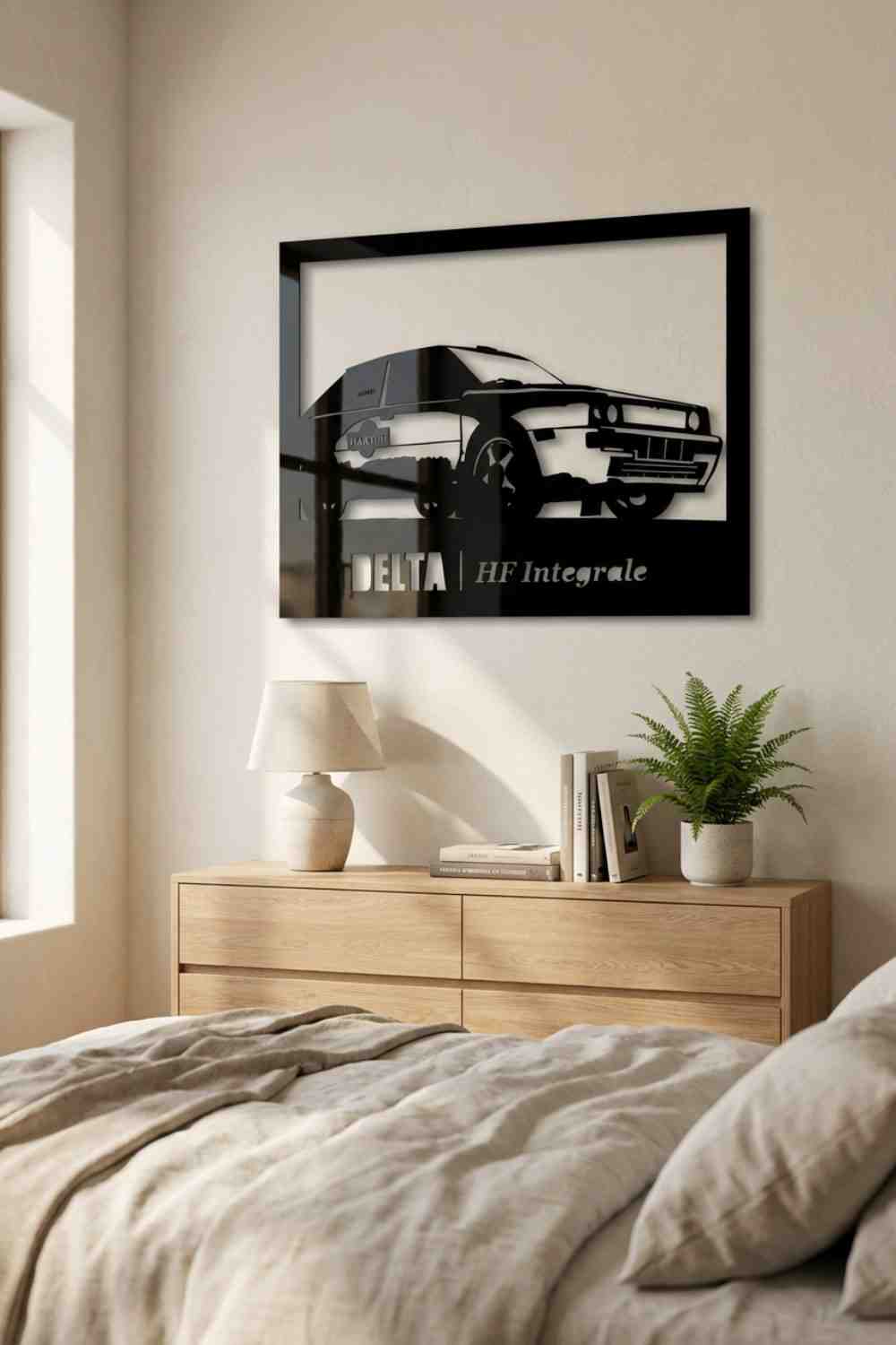 Lancia Delta Integrale - Cuadro decorativo | Cortayrecorta.es