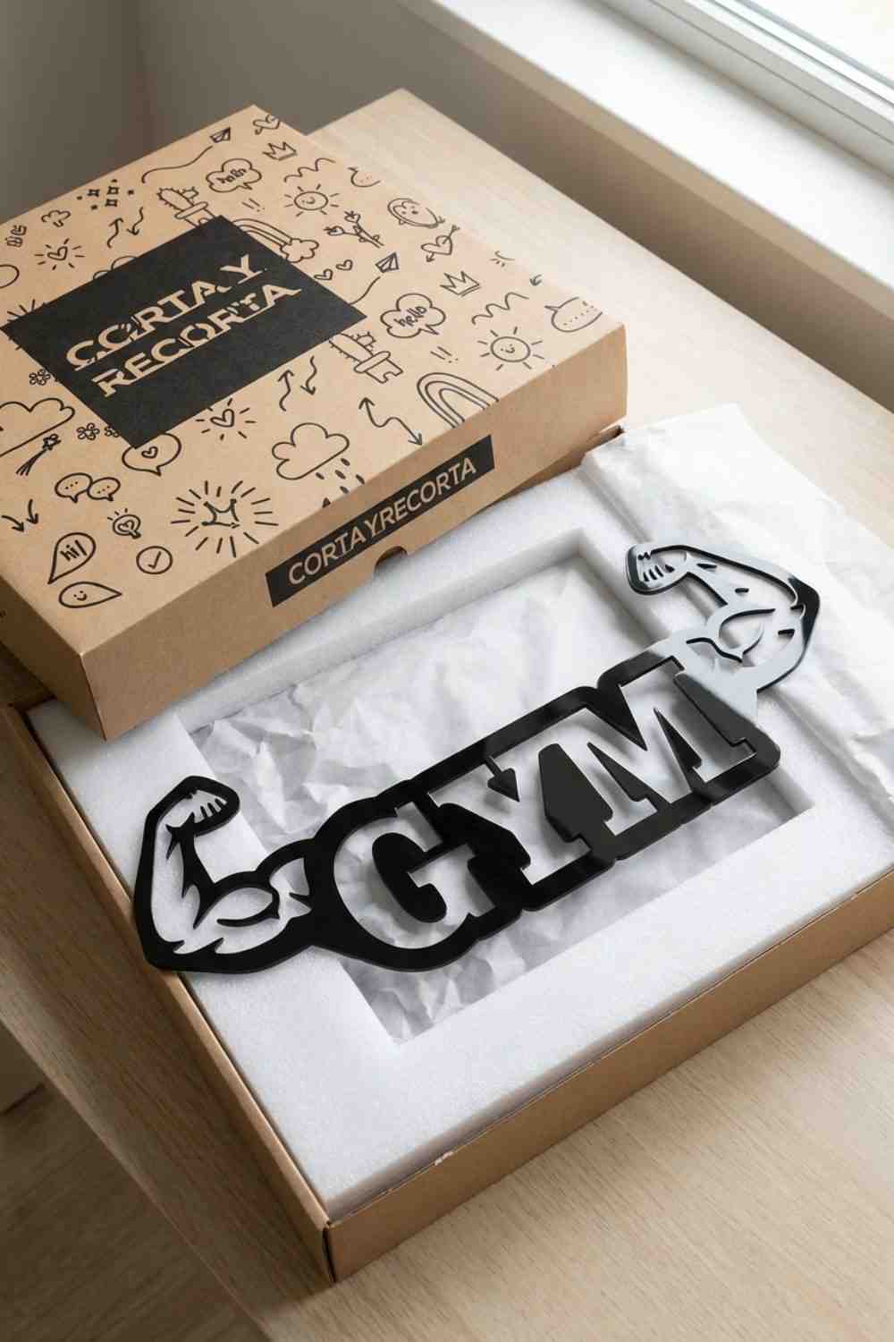 Gym - Cuadro decorativo | Cortayrecorta.es