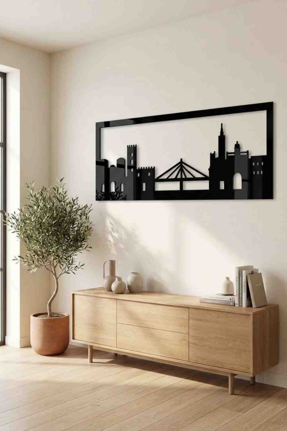 Badajoz - Cuadro decorativo | Cortayrecorta.es