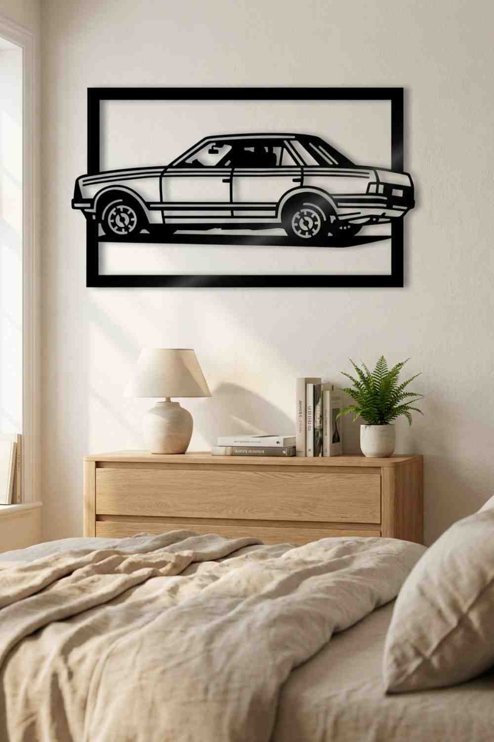 Ford Granada 1983 - Cuadro decorativo | Cortayrecorta.es