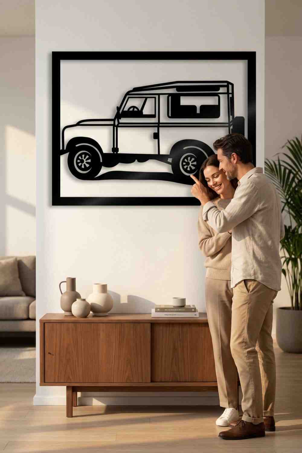 Land Rover - Cuadro decorativo | Cortayrecorta.es