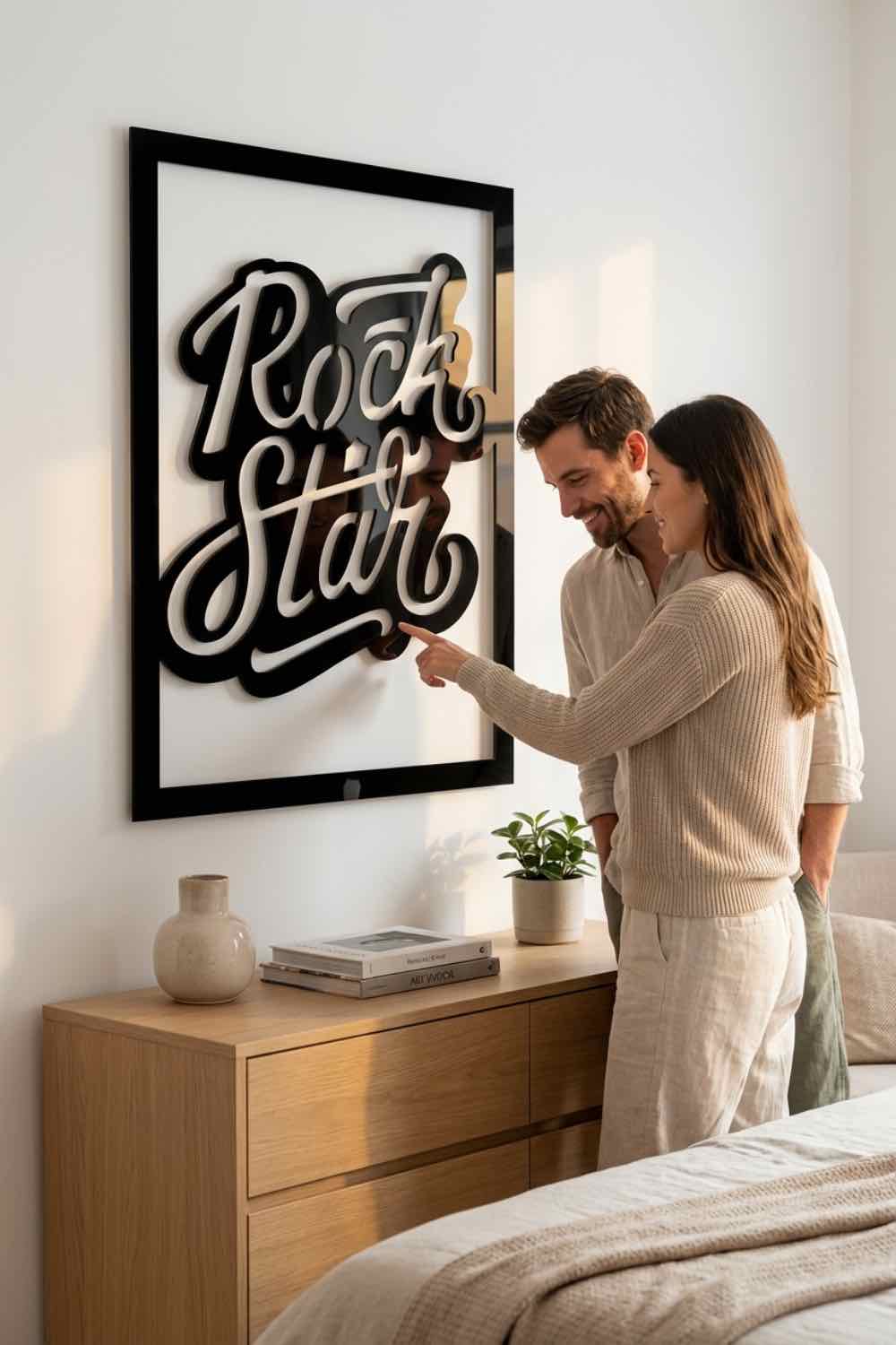 I´M A Rock Star - Cuadro decorativo | Cortayrecorta.es