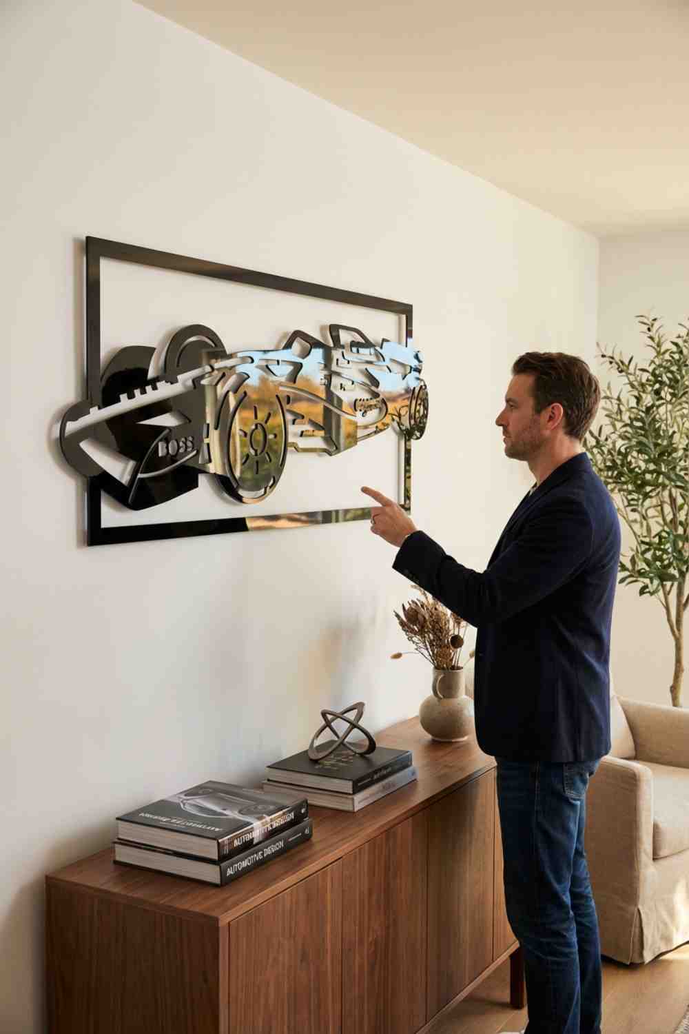 Aston Martin F1 Amr23 - Cuadro decorativo | Cortayrecorta.es