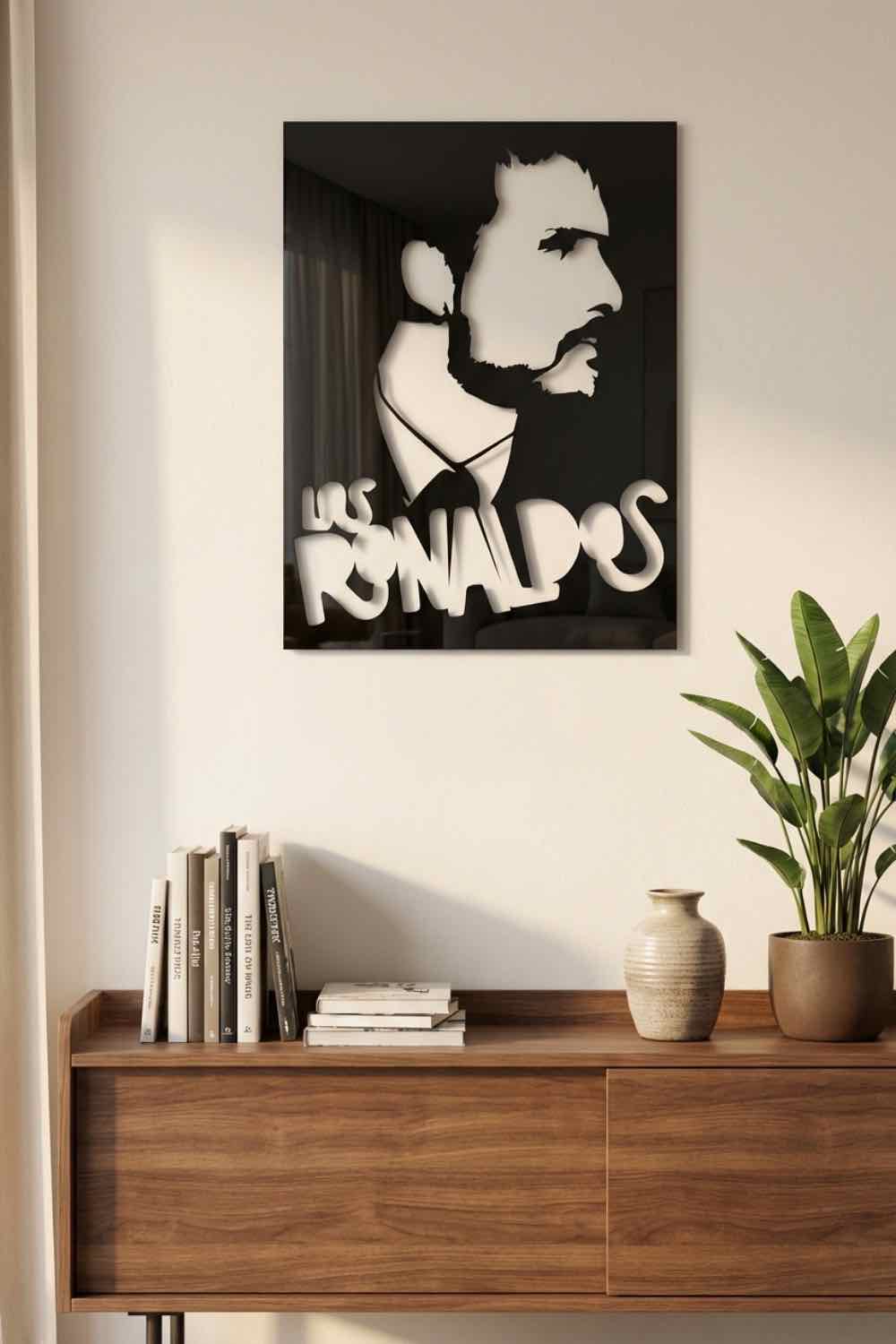 Los Ronaldos - Coque Maya - Cuadro decorativo | Cortayrecorta.es
