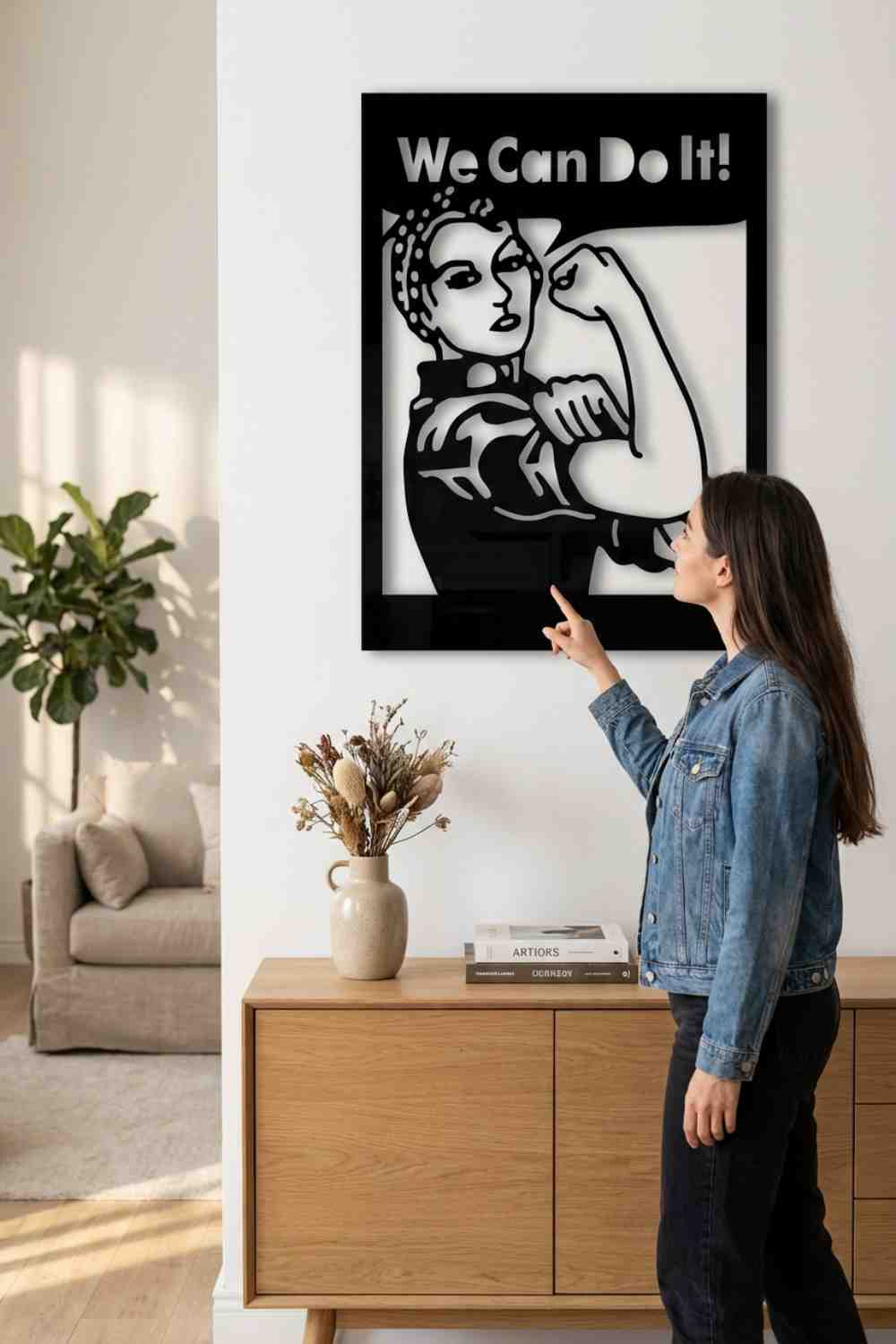 We Can Do It - Cuadro decorativo | Cortayrecorta.es