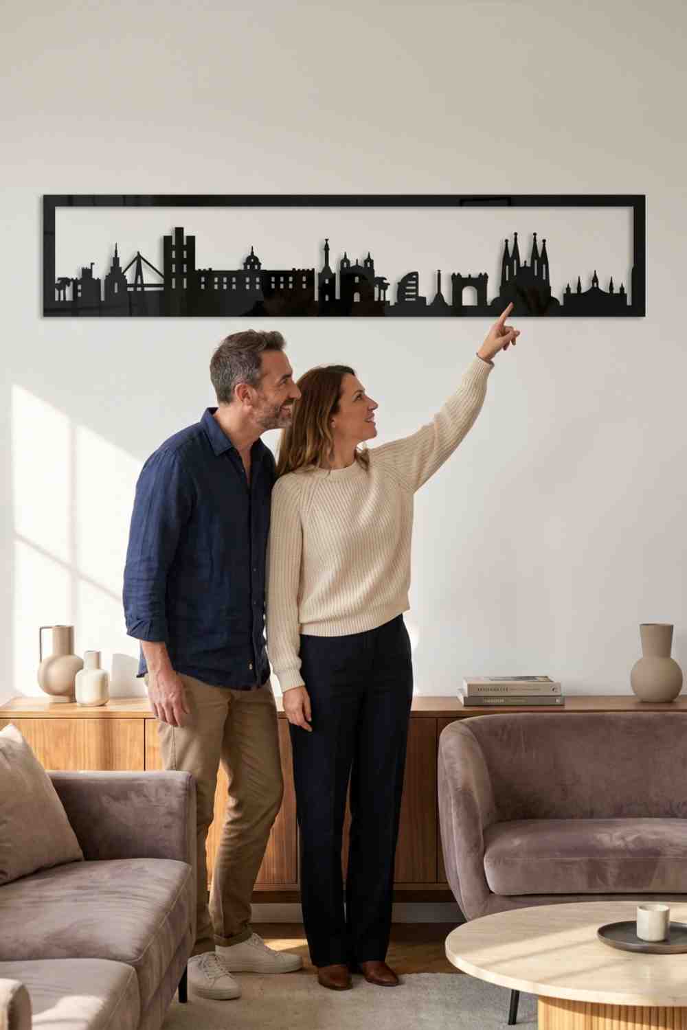 Barcelona Santo Domingo - Cuadro decorativo | Cortayrecorta.es