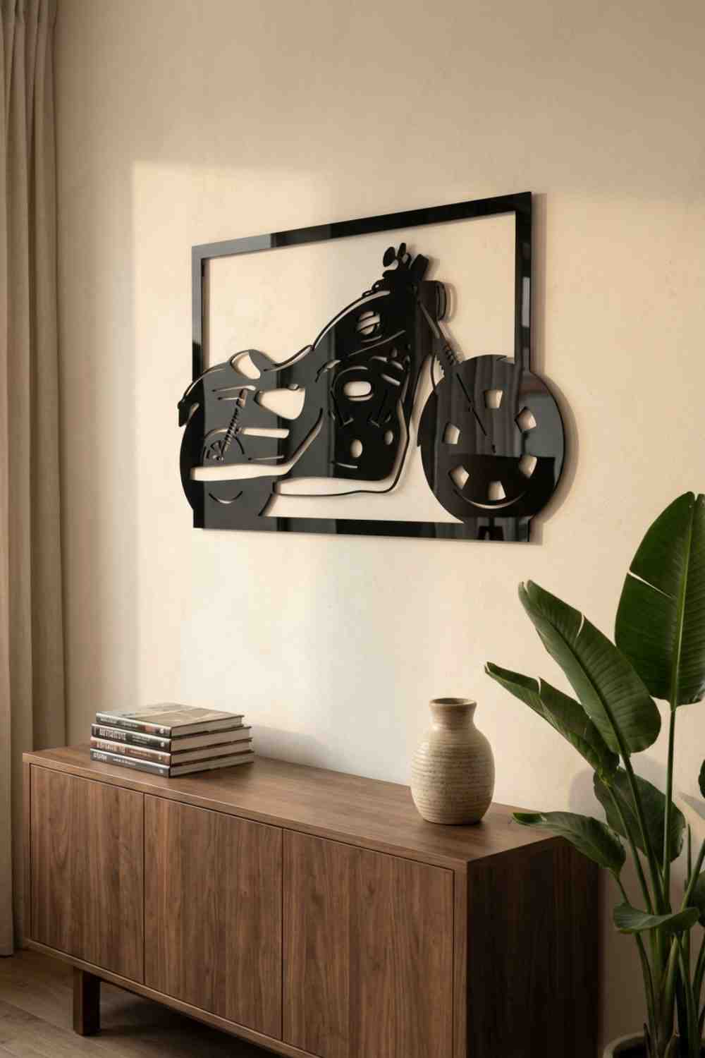 Harley Davidson Sportster 883 - Cuadro decorativo | Cortayrecorta.es
