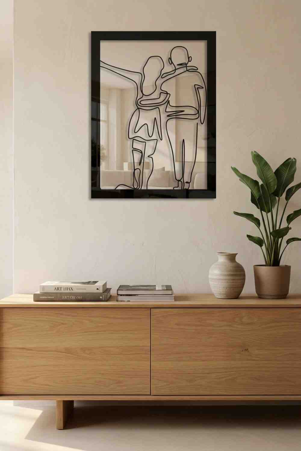 Pareja - Cuadro decorativo | Cortayrecorta.es