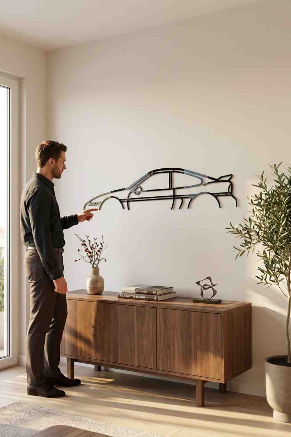 Pontiac Fiero Gt - Cuadro decorativo | Cortayrecorta.es