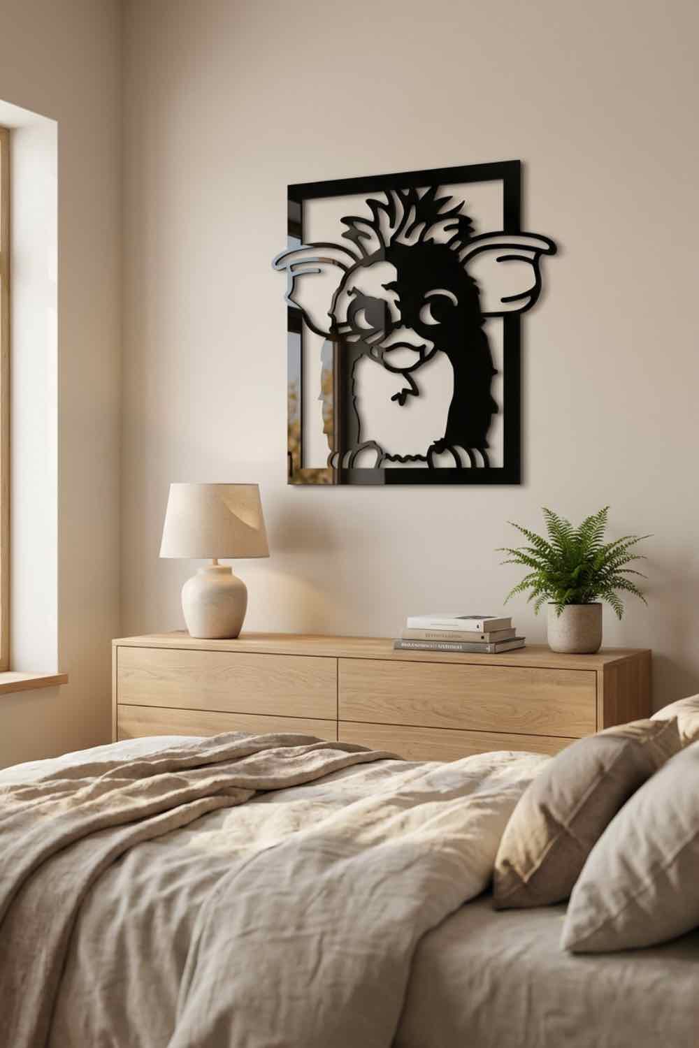 Furby Gizmo - Cuadro decorativo | Cortayrecorta.es
