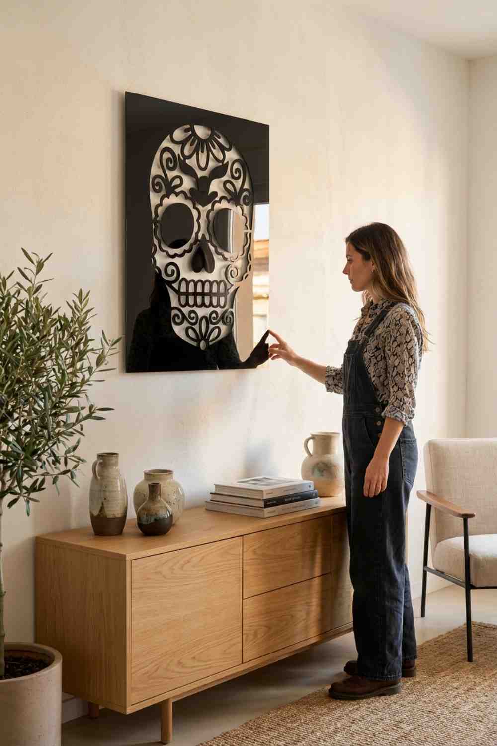 Catrina - Cuadro decorativo | Cortayrecorta.es