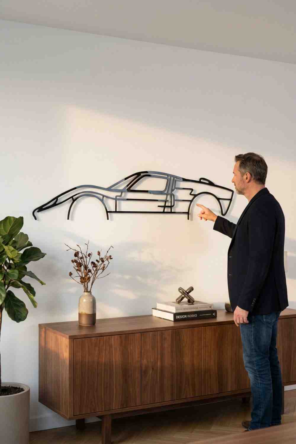Ford Gt-40 - Cuadro decorativo | Cortayrecorta.es