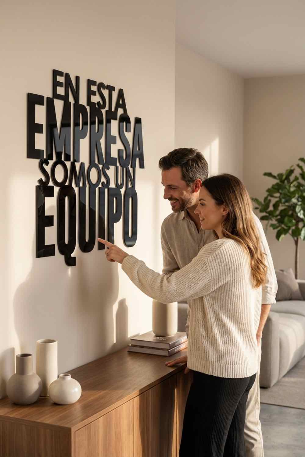 Somos equipo - Cuadro decorativo | Cortayrecorta.es