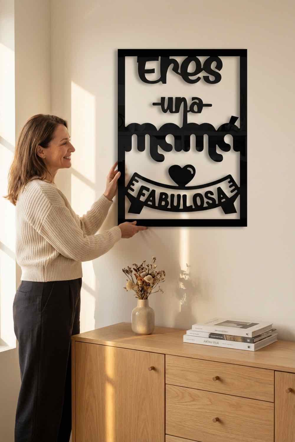 Madre Fabulosa - Cuadro decorativo | Cortayrecorta.es