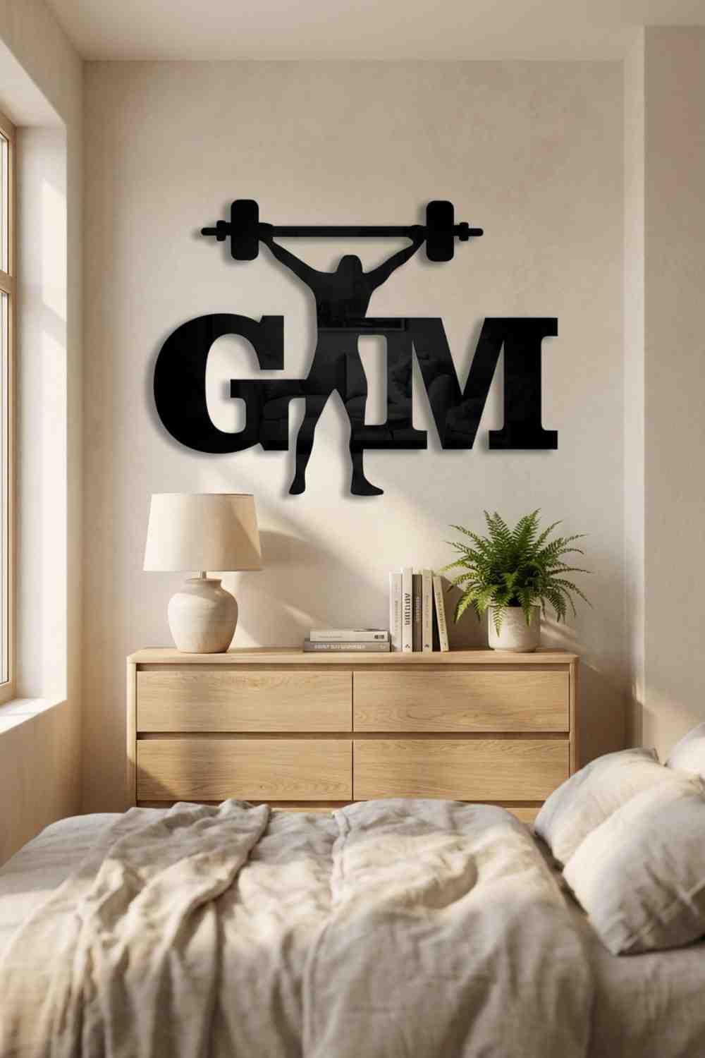 Gym - Cuadro decorativo | Cortayrecorta.es