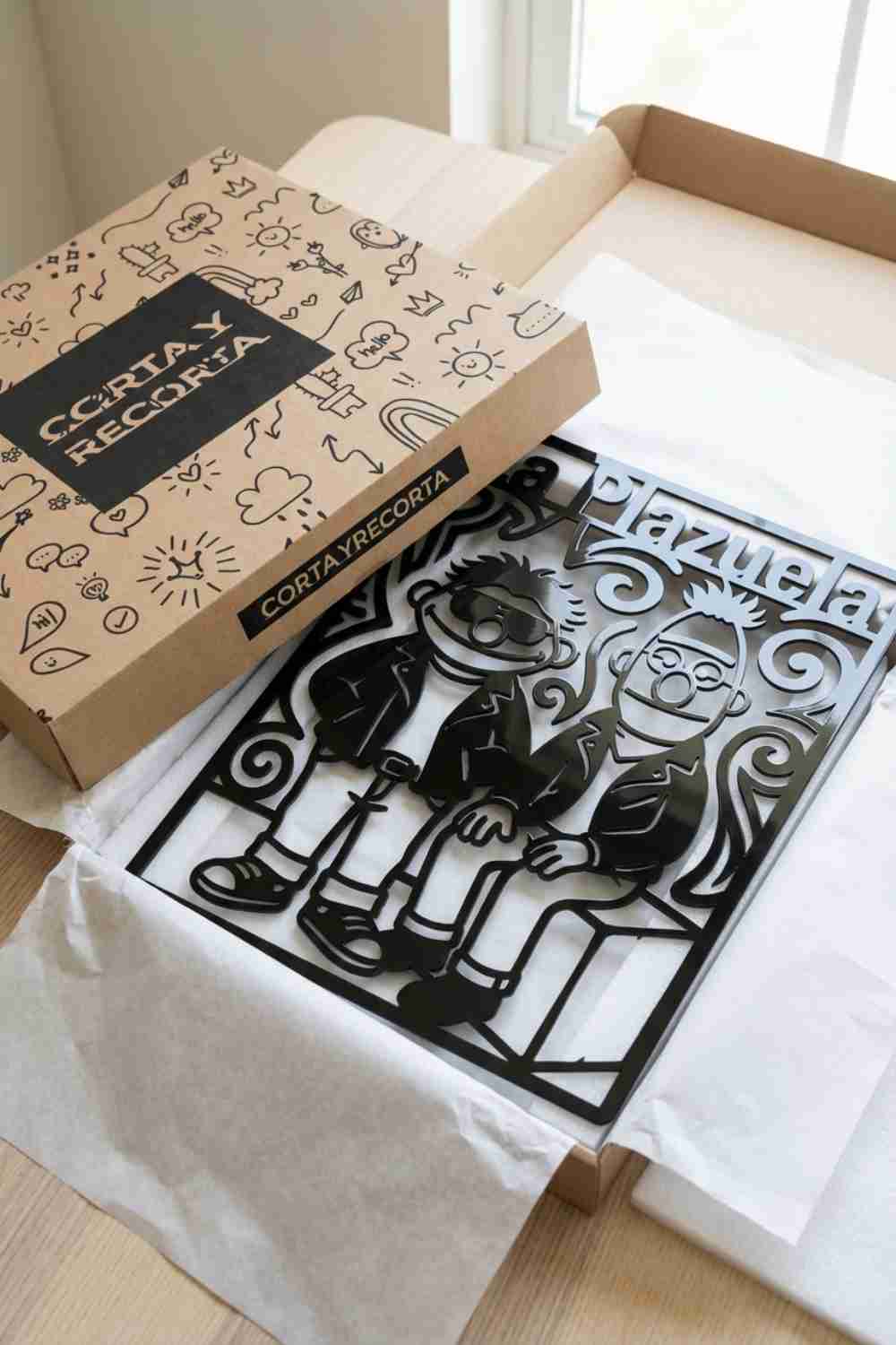 Epi y Blas Roick - Cuadro decorativo | Cortayrecorta.es