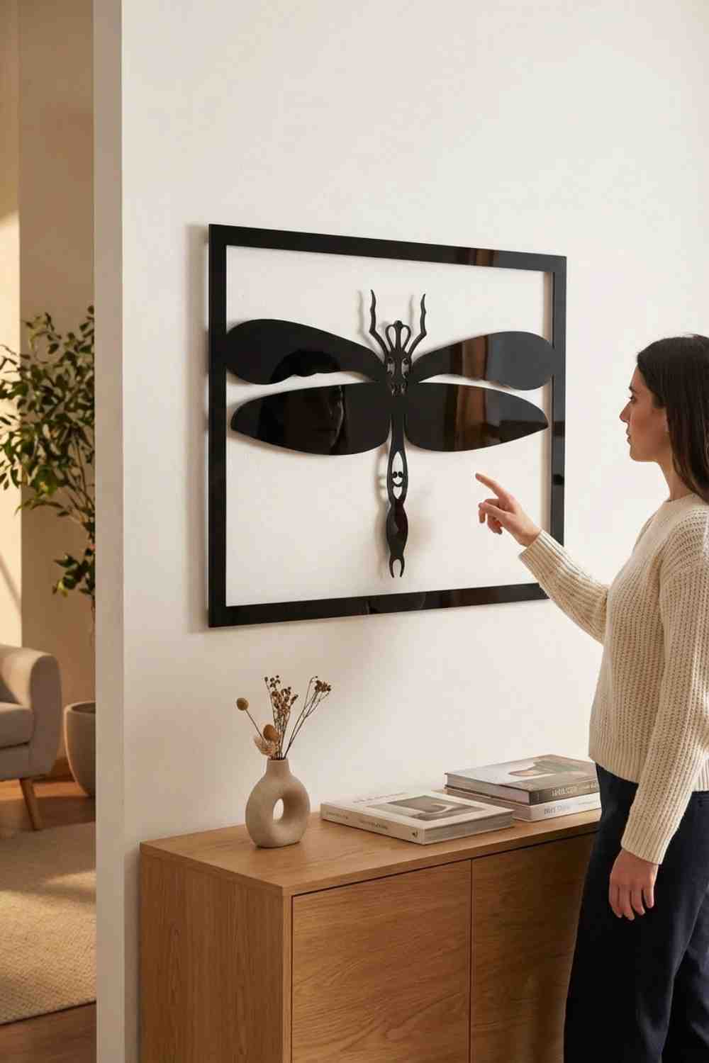 Libelula - Cuadro decorativo | Cortayrecorta.es