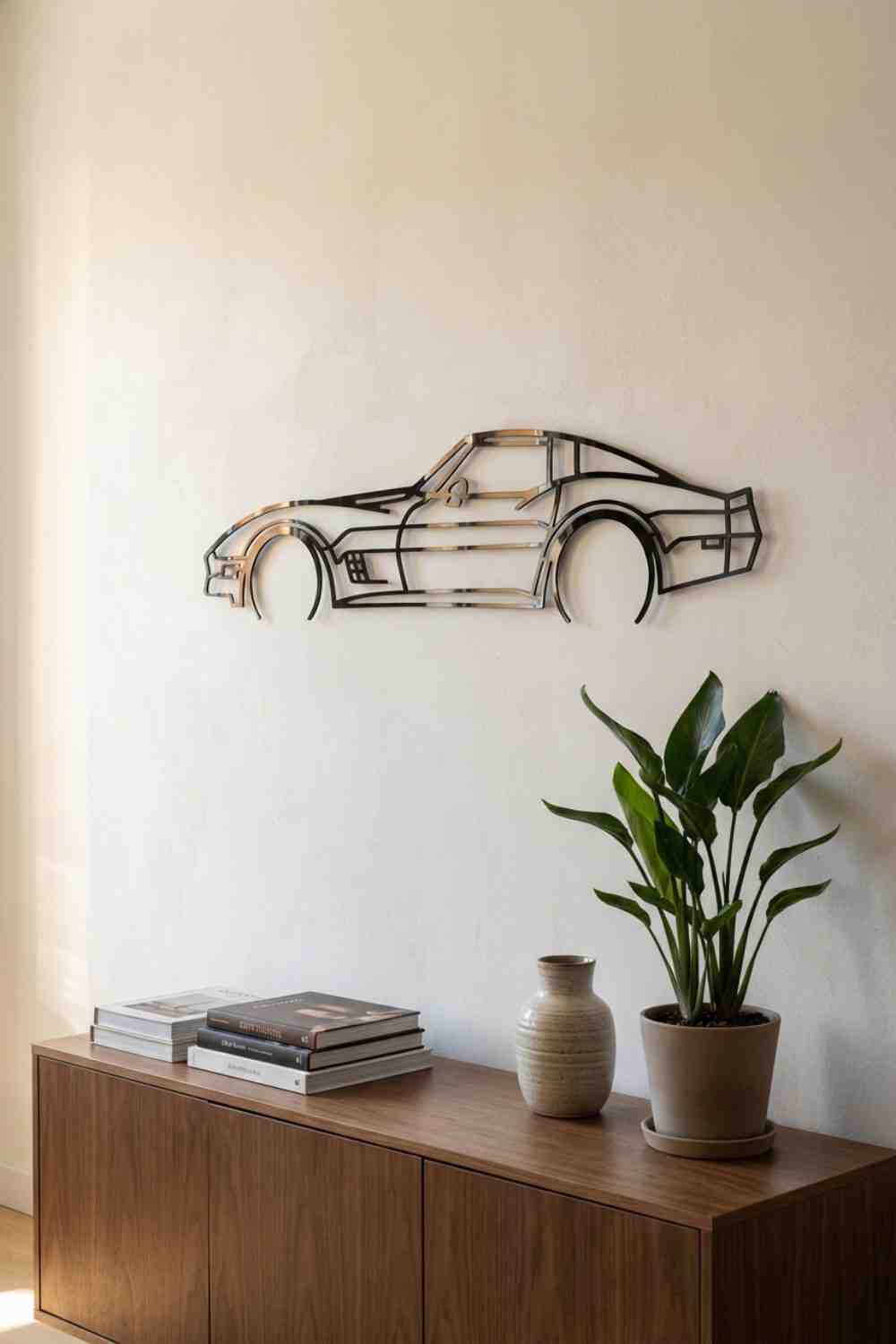 Corvette 1982 Detailed - Cuadro decorativo | Cortayrecorta.es
