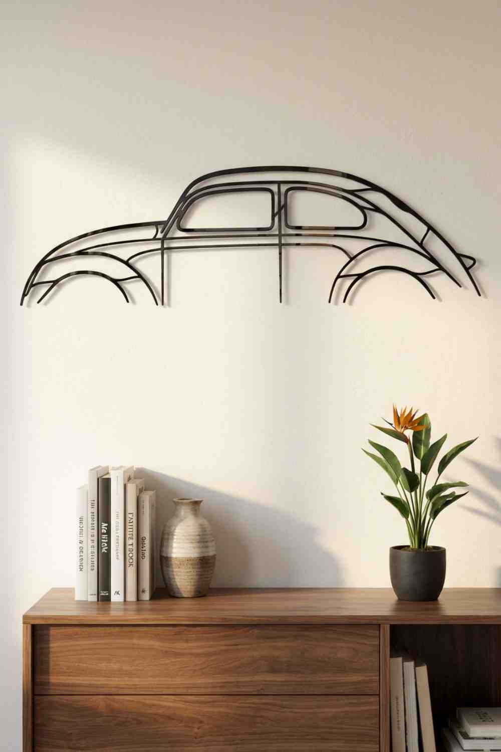 Escarabajo Perfil - Cuadro decorativo | Cortayrecorta.es