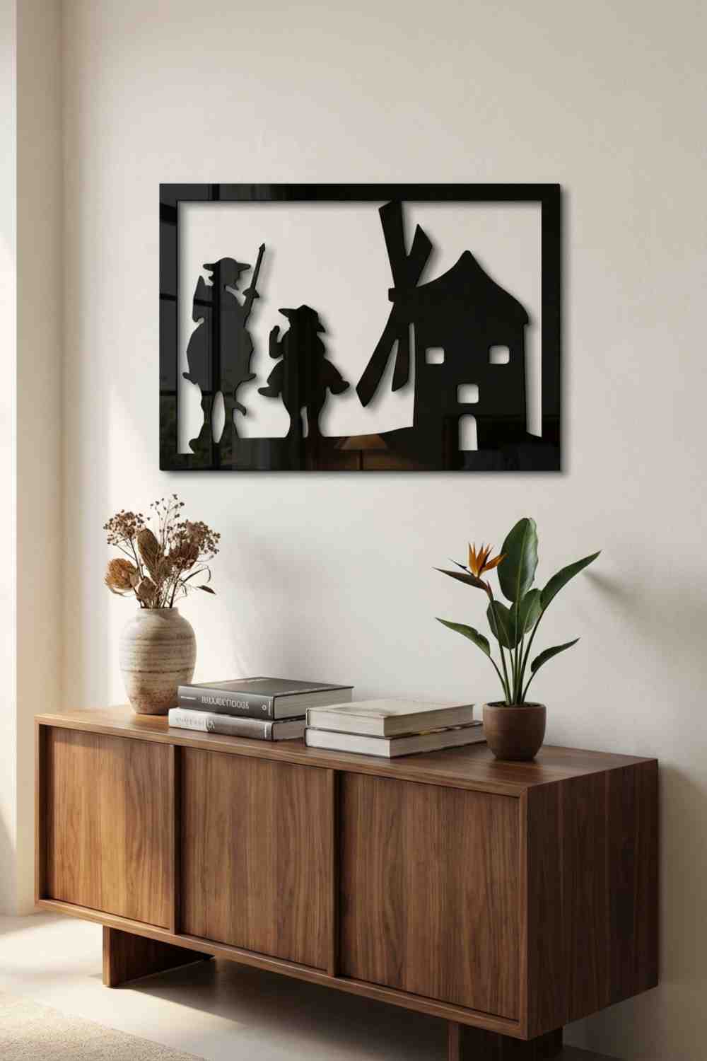 Don Quijote De La Mancha - Cuadro decorativo | Cortayrecorta.es