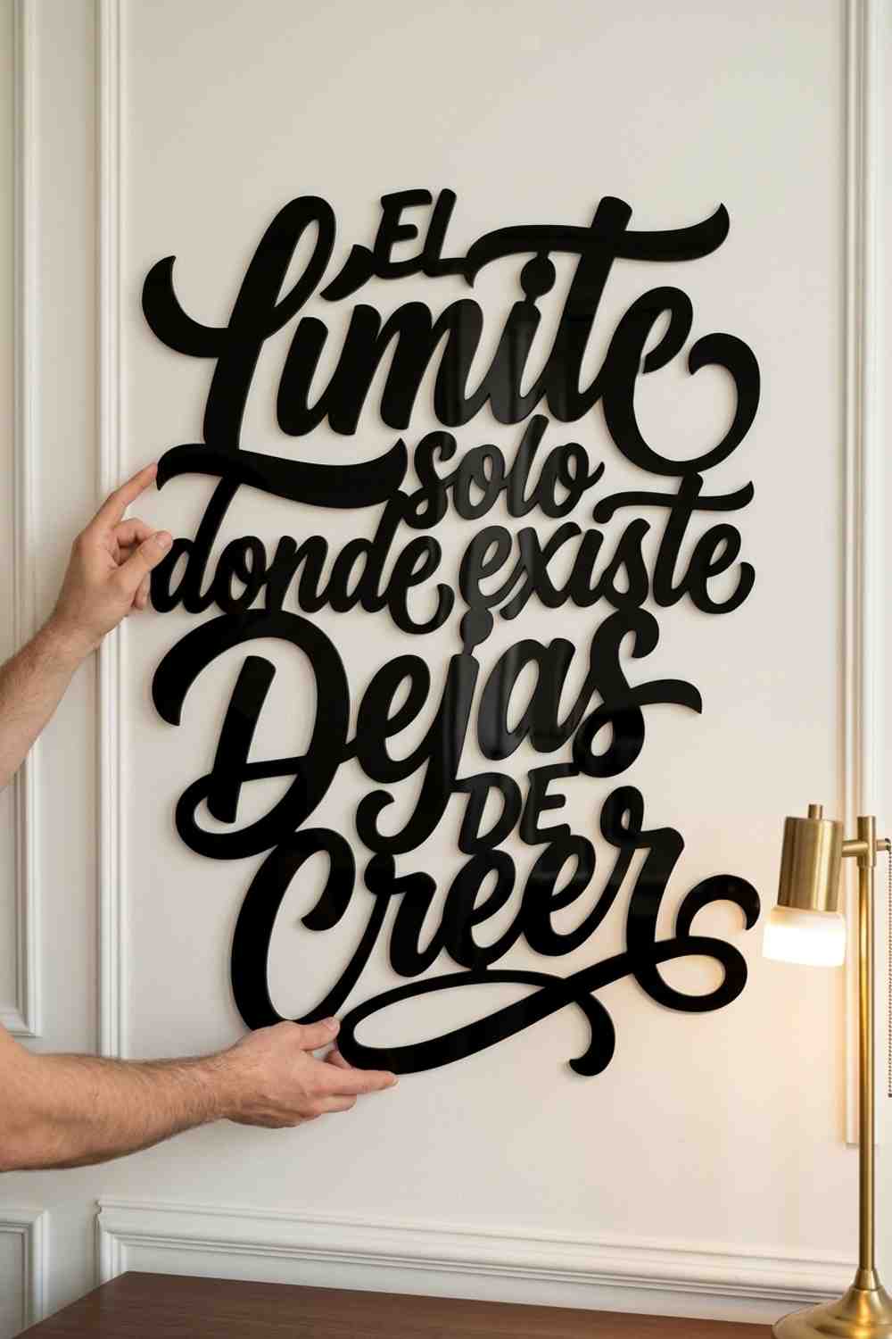 El límite solo existe donde dejas de creer.
