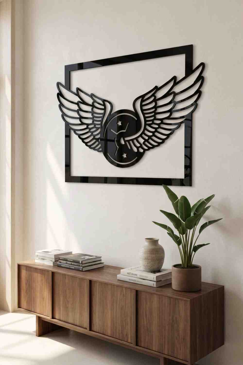 Disco olimpico con alas - Cuadro decorativo | Cortayrecorta.es