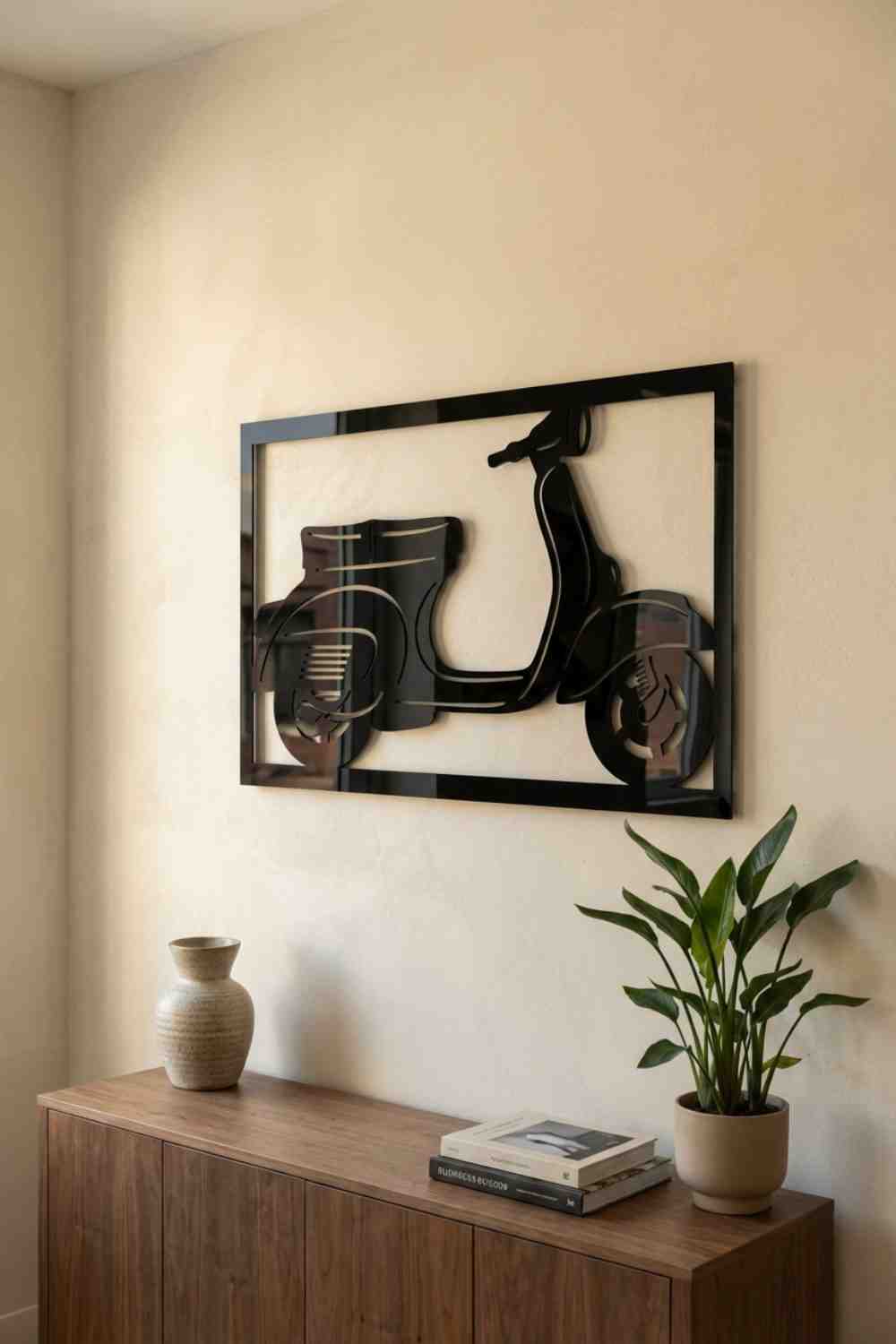 Vespino - Cuadro decorativo | Cortayrecorta.es