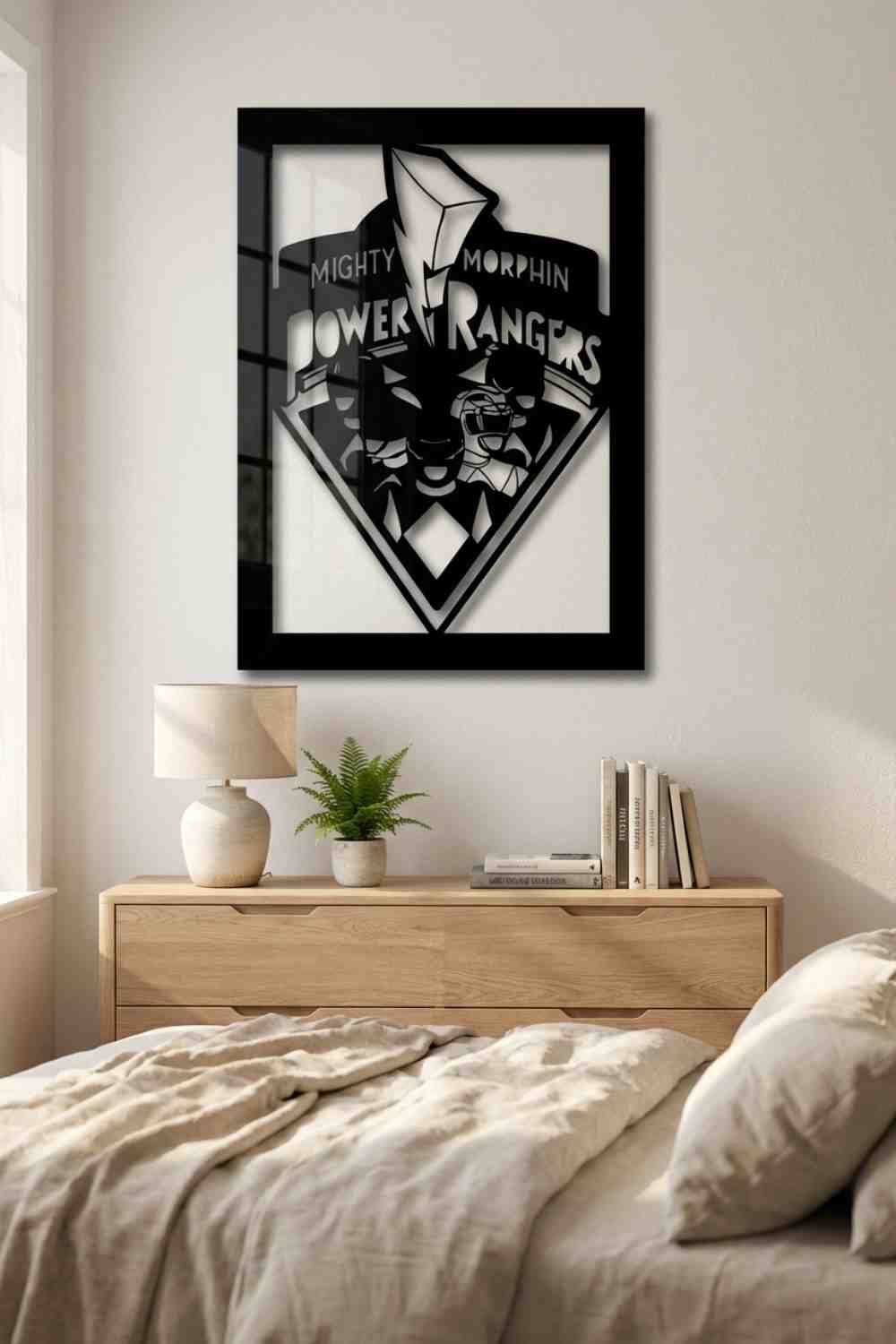Power Ranger - Cuadro decorativo | Cortayrecorta.es