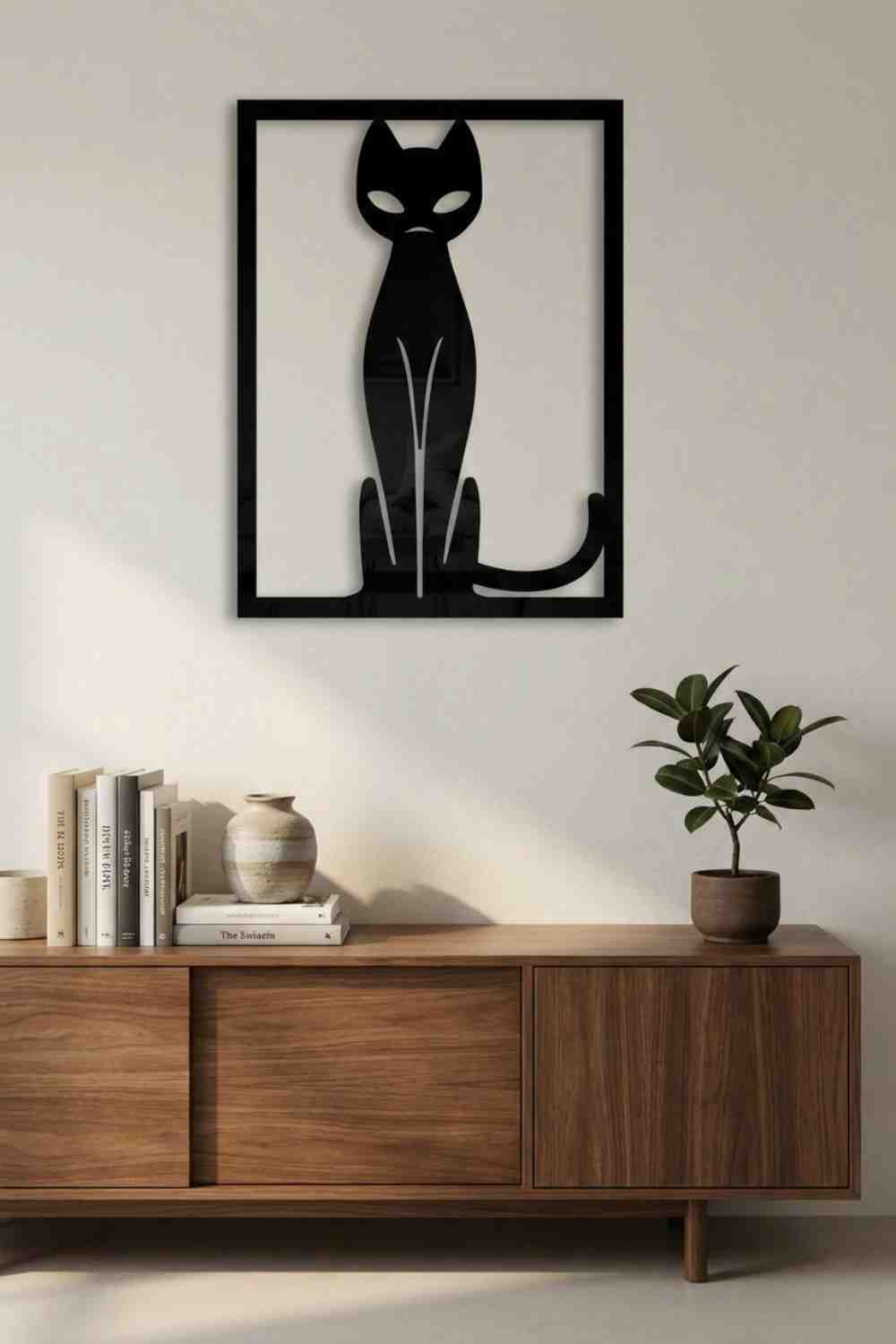 Malasombra Cat - Cuadro decorativo | Cortayrecorta.es