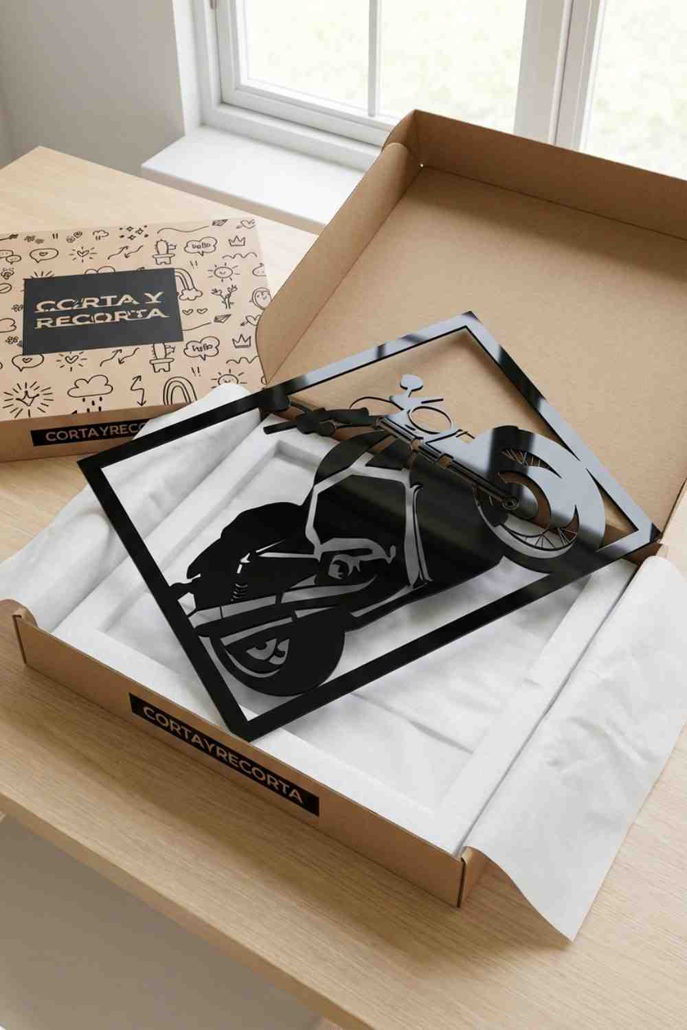Harley Davidson V Road - Cuadro decorativo | Cortayrecorta.es