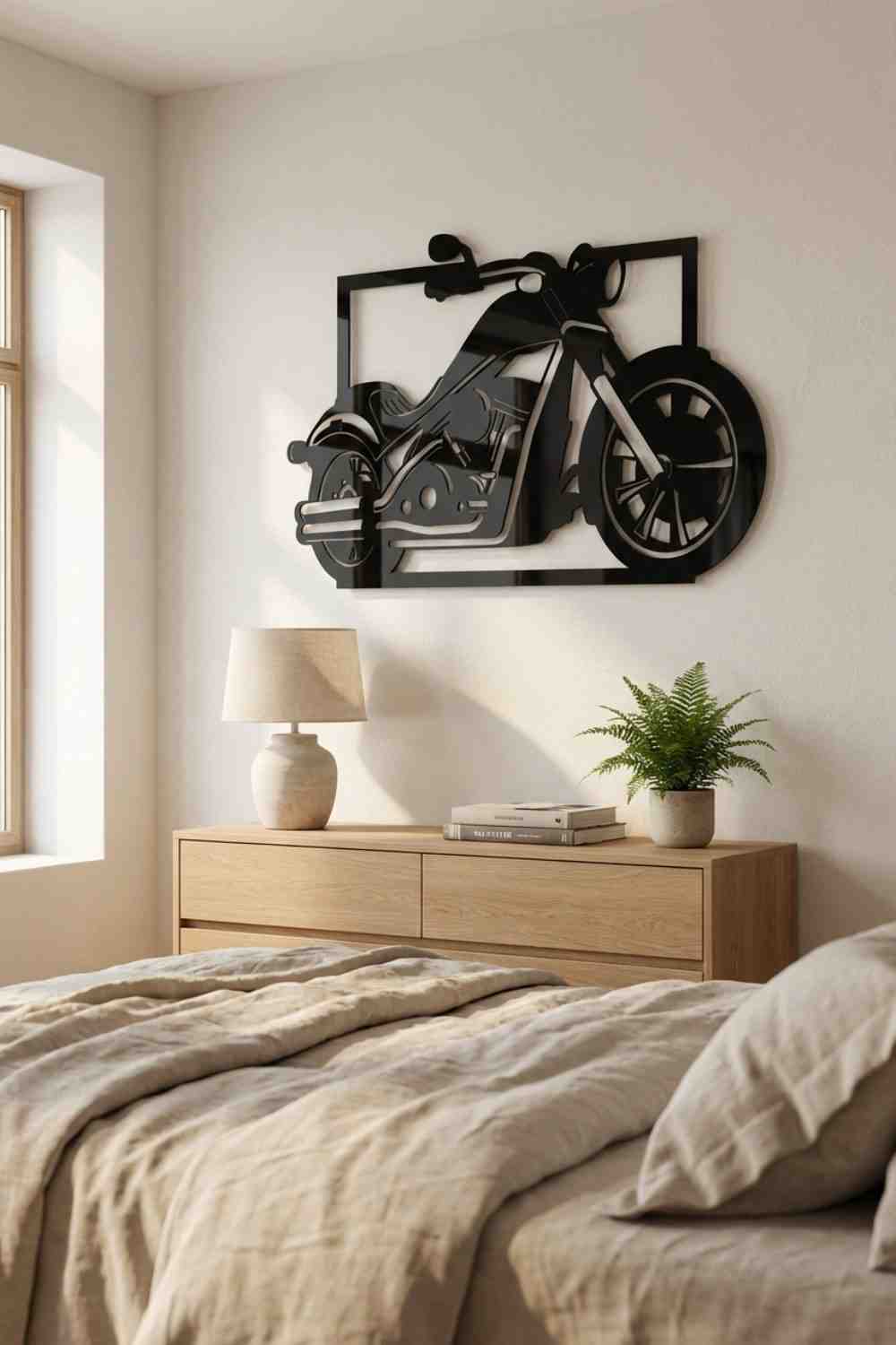 Vulcan 800 Custom - Cuadro decorativo | Cortayrecorta.es