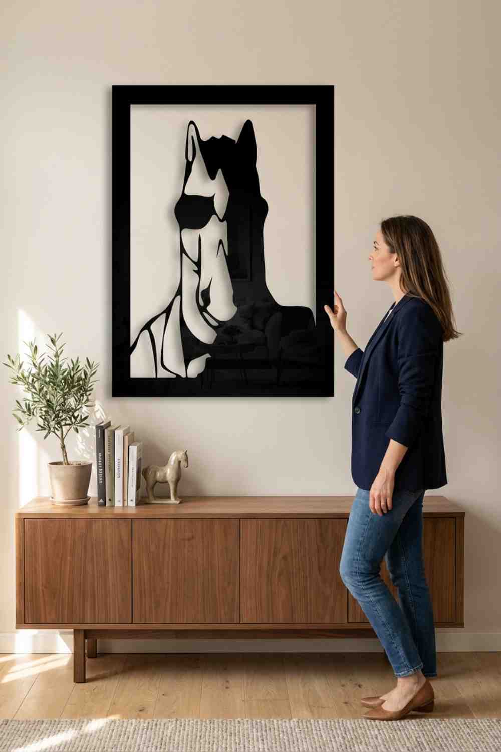 Bojack Horseman - Cuadro decorativo | Cortayrecorta.es