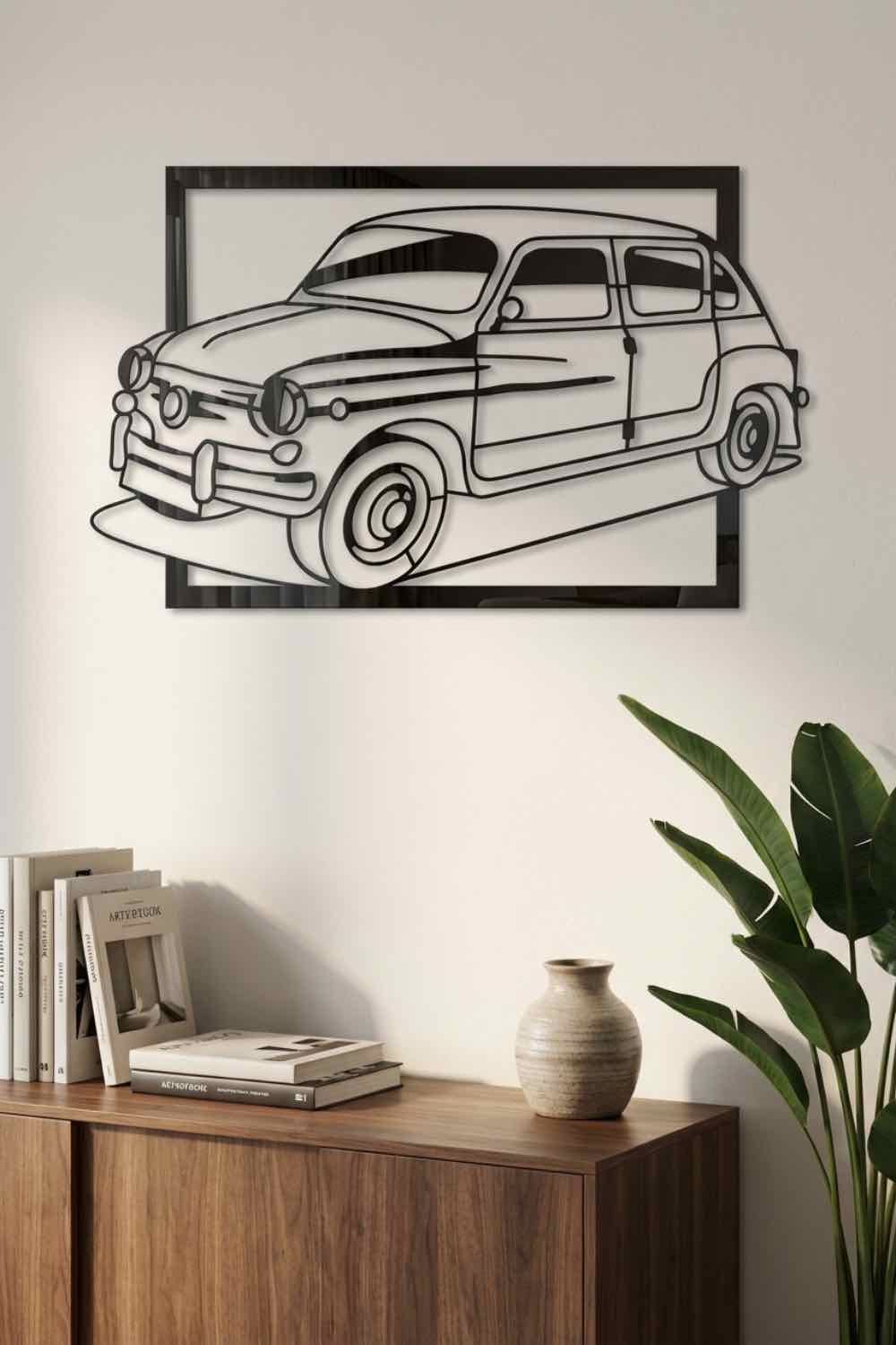 Seat 800 - Cuadro decorativo | Cortayrecorta.es