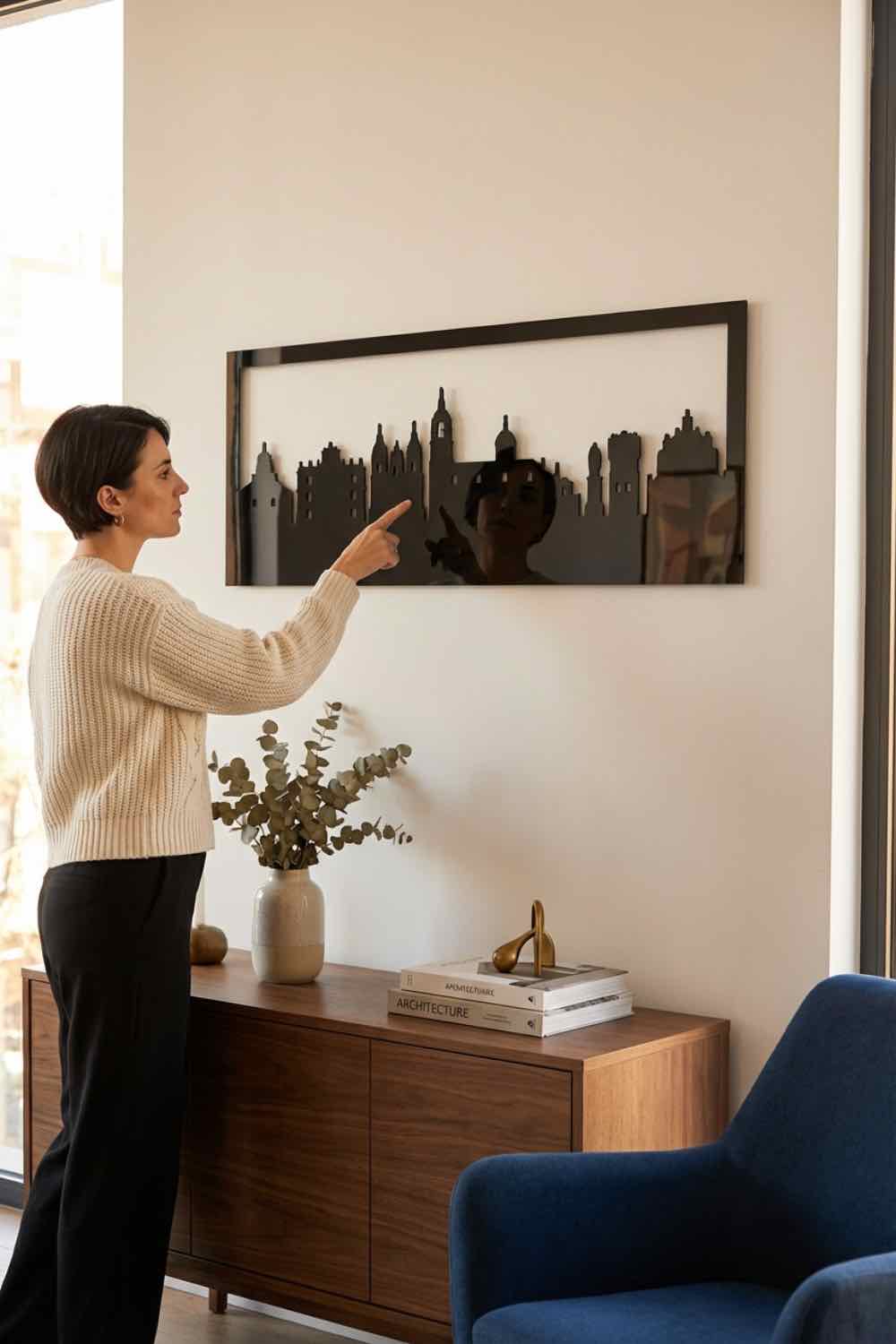 Salamanca - Cuadro decorativo | Cortayrecorta.es