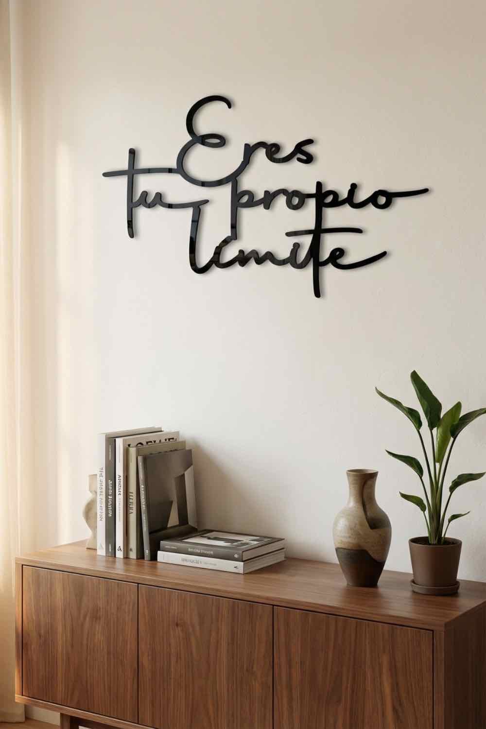 Eres tu propio límite - Cuadro decorativo | Cortayrecorta.es