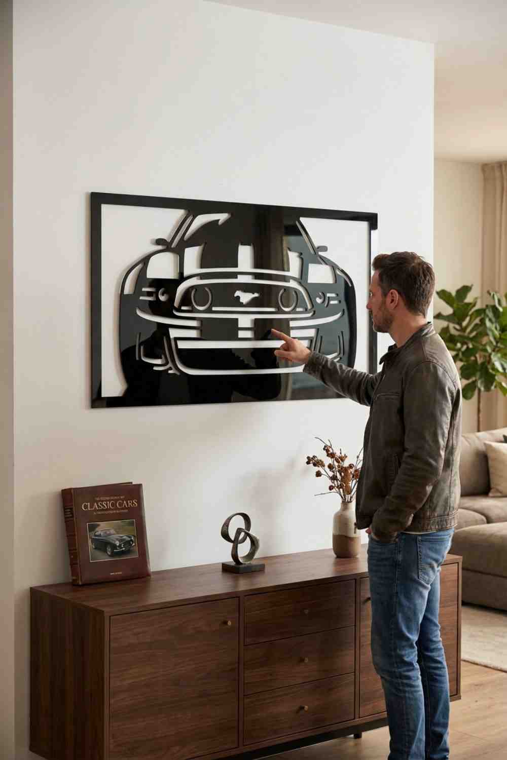 Ford Shelby Gt500 - Cuadro decorativo | Cortayrecorta.es
