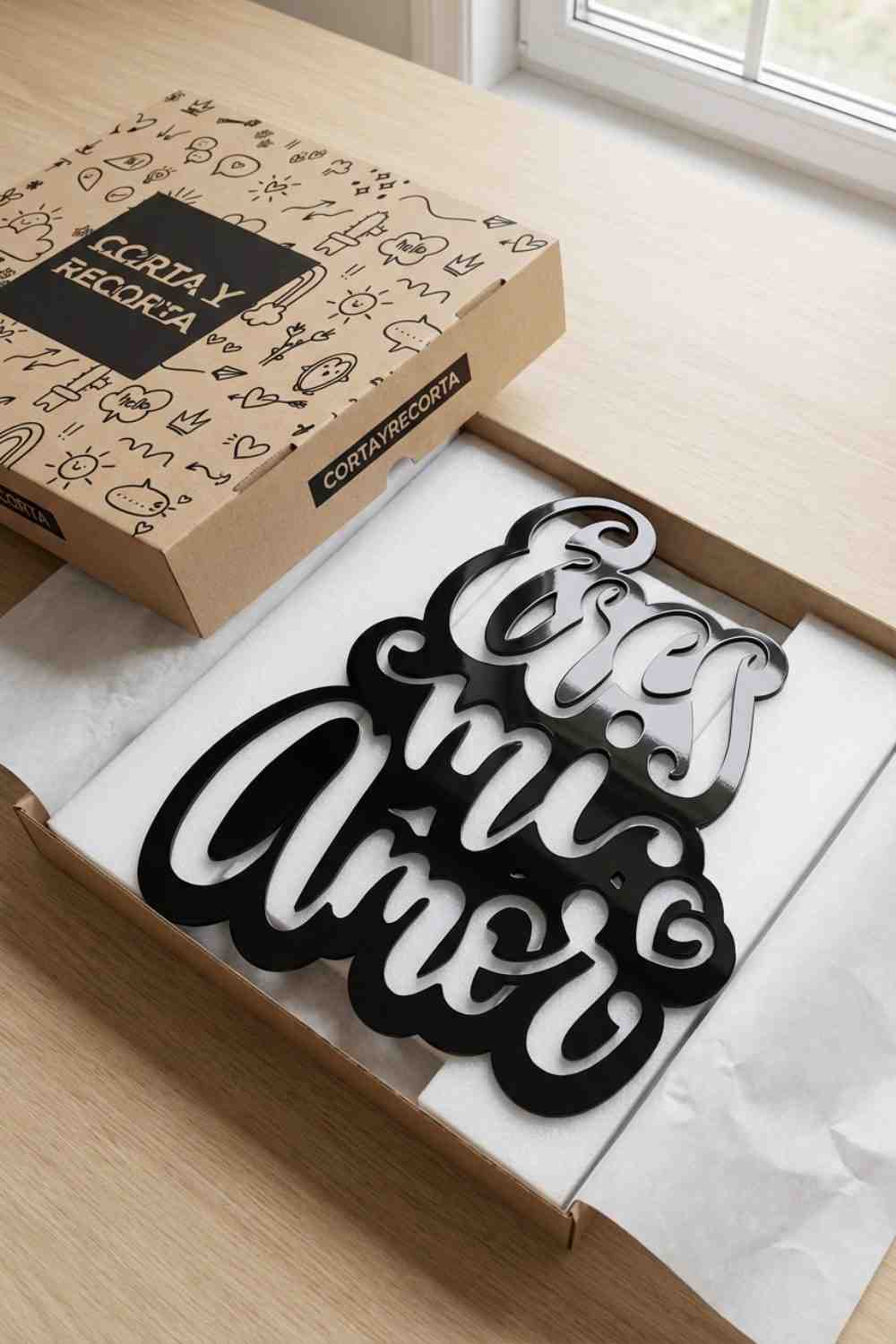 Eres Mi Amor - Cuadro decorativo | Cortayrecorta.es