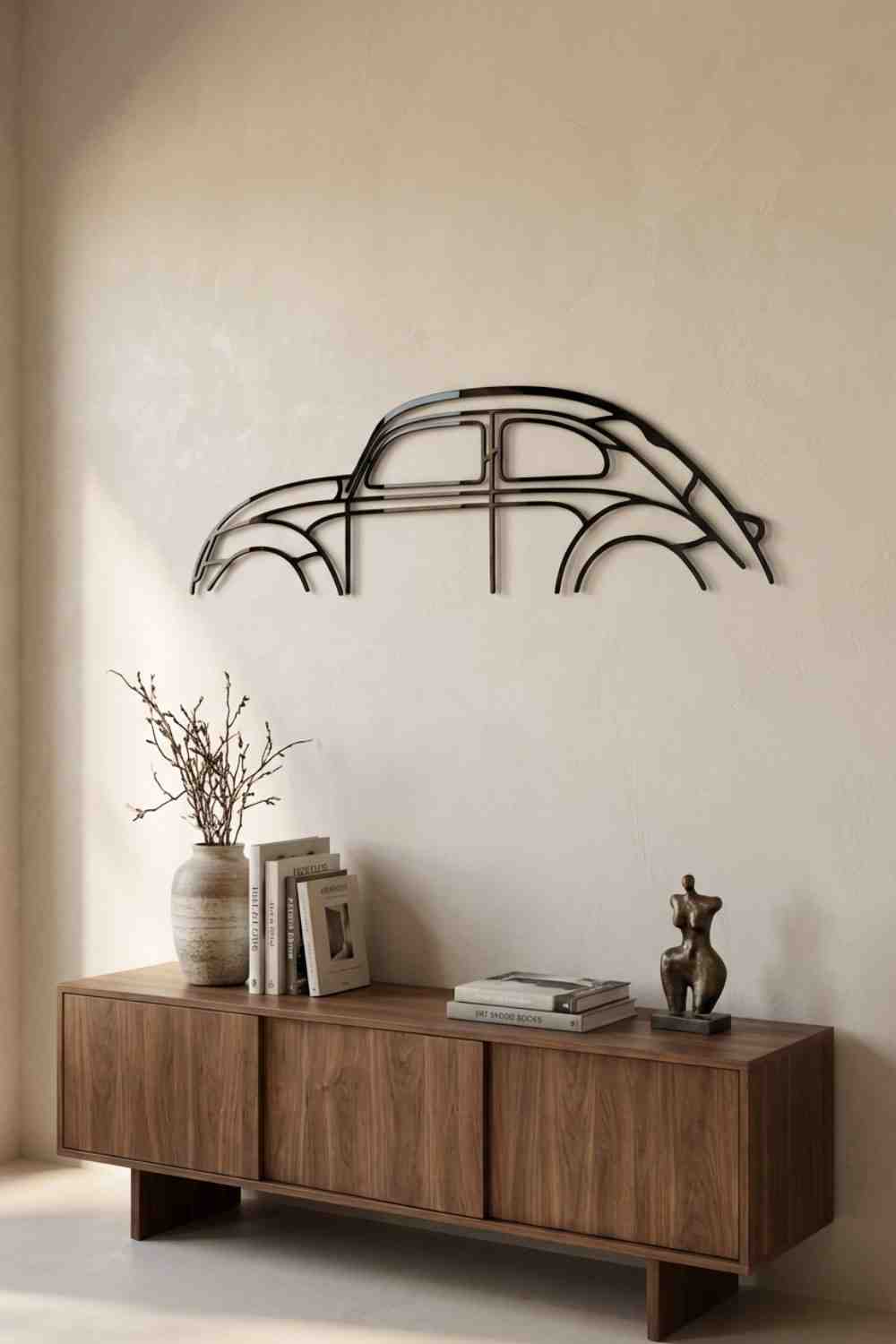 Volkswagen Beetle - Cuadro decorativo | Cortayrecorta.es