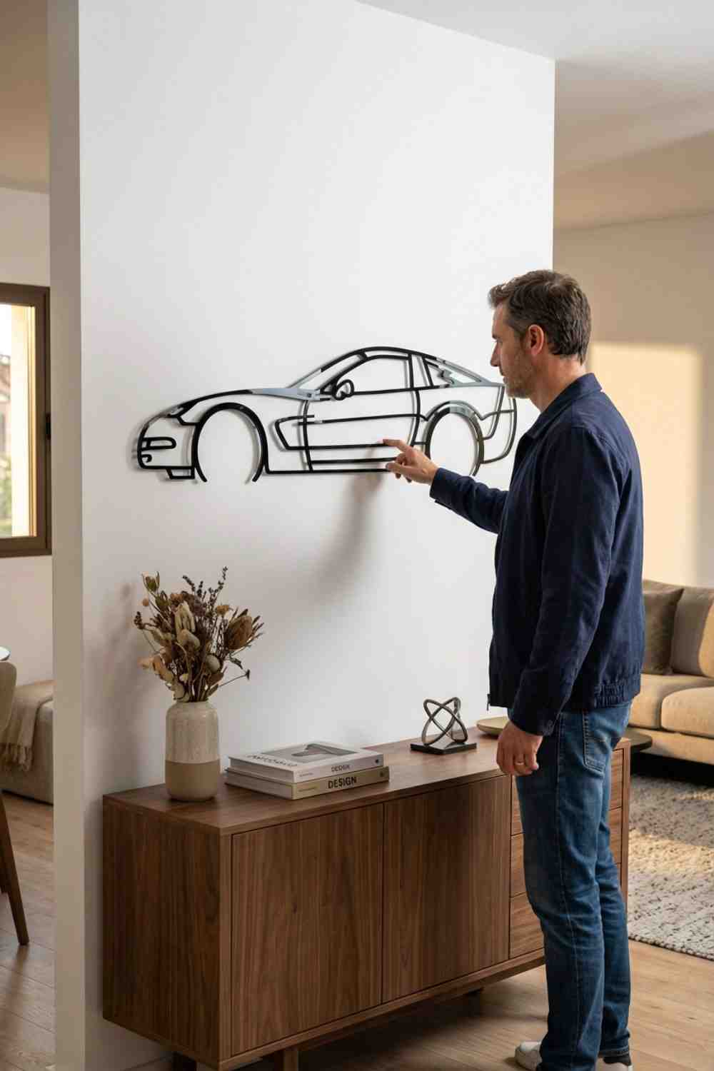 Corvette C5 Detailed - Cuadro decorativo | Cortayrecorta.es