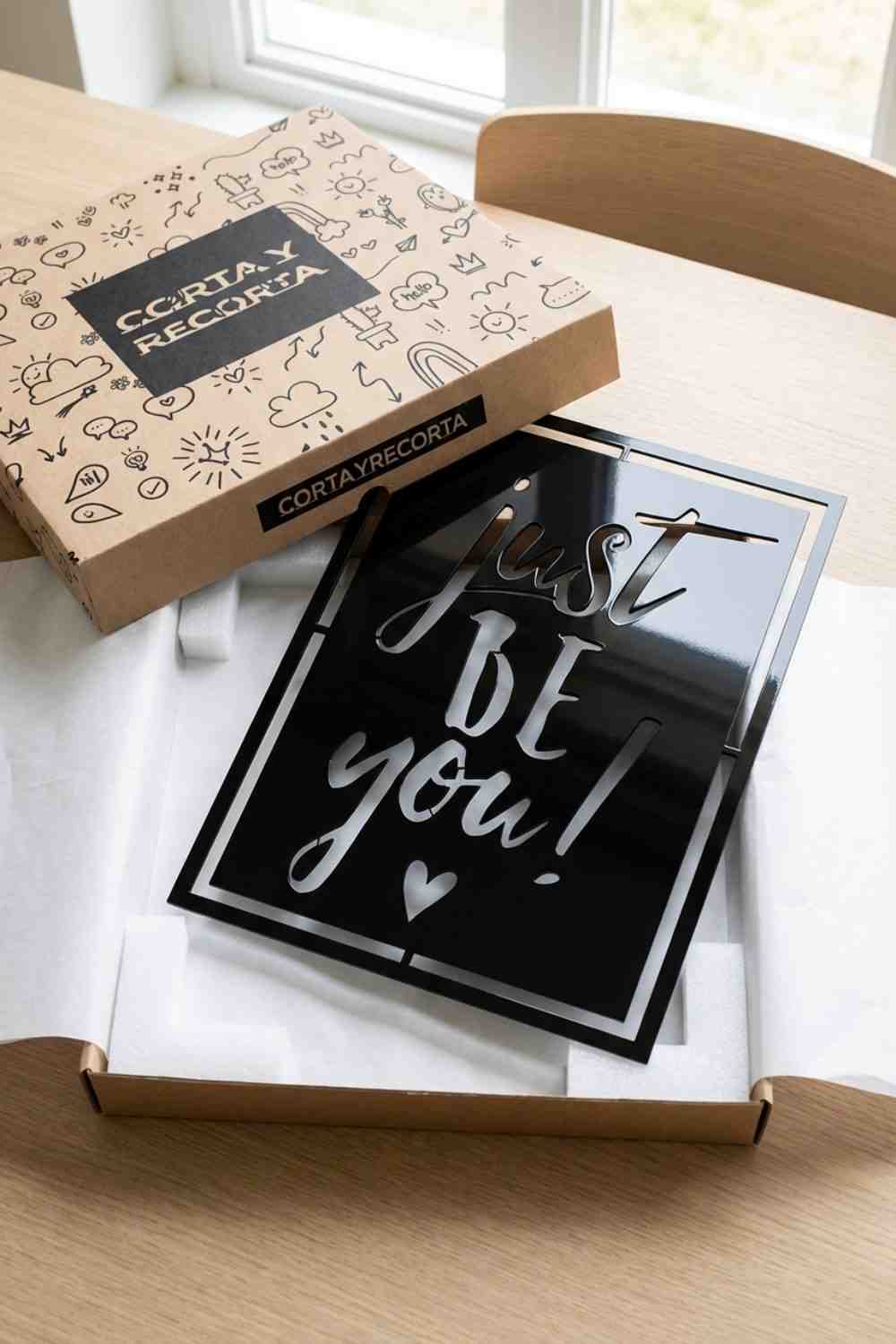 Just Be You - Cuadro decorativo | Cortayrecorta.es