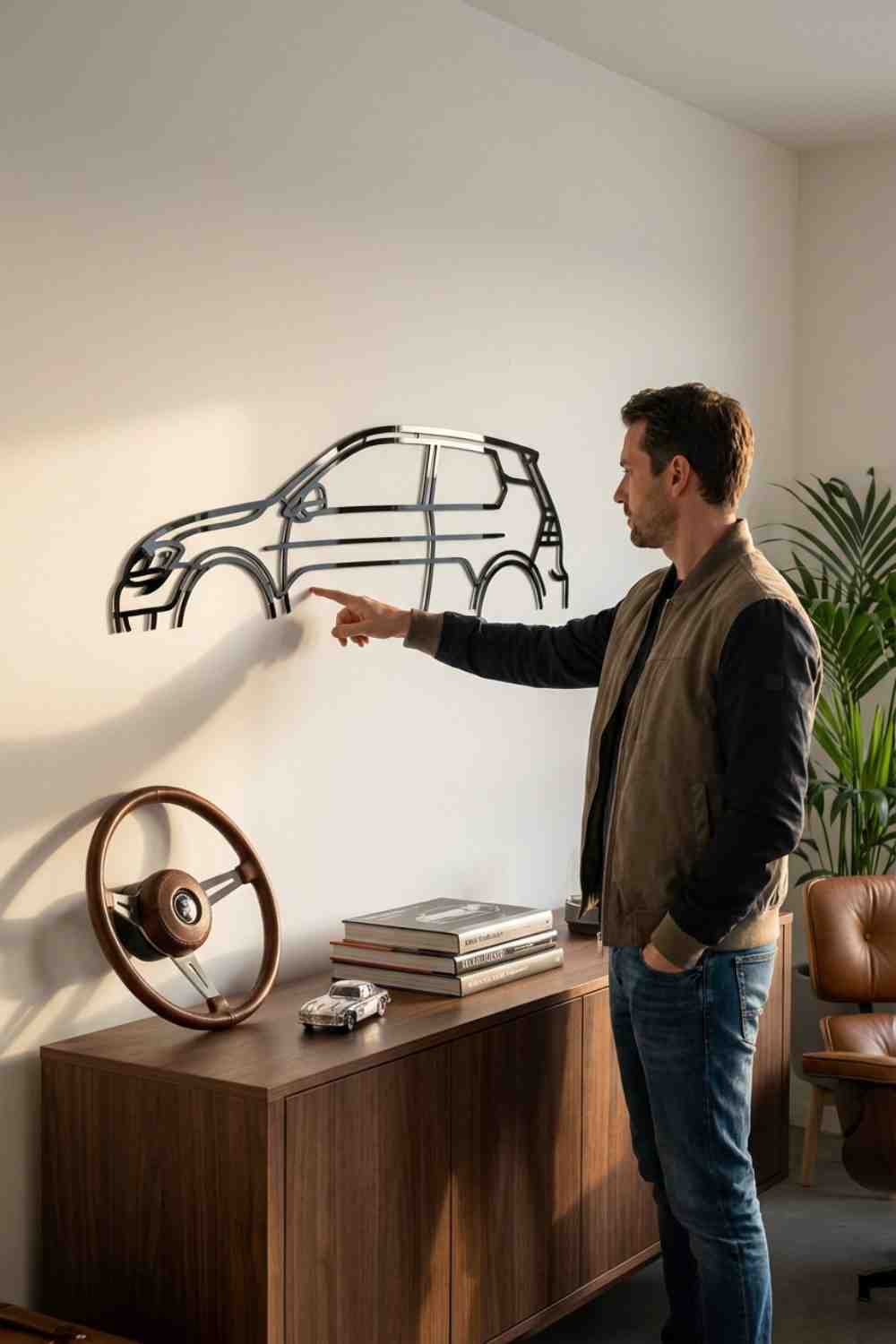 Golf R Mk7 2D - Cuadro decorativo | Cortayrecorta.es