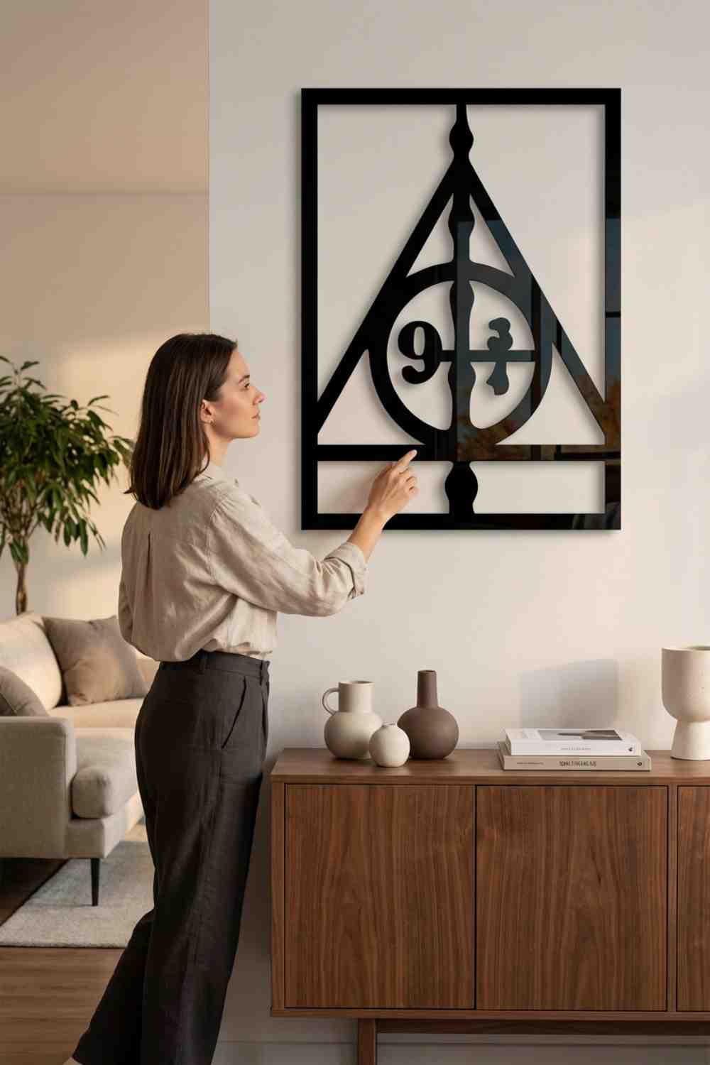 Estacion 9 3/4 - Cuadro decorativo | Cortayrecorta.es