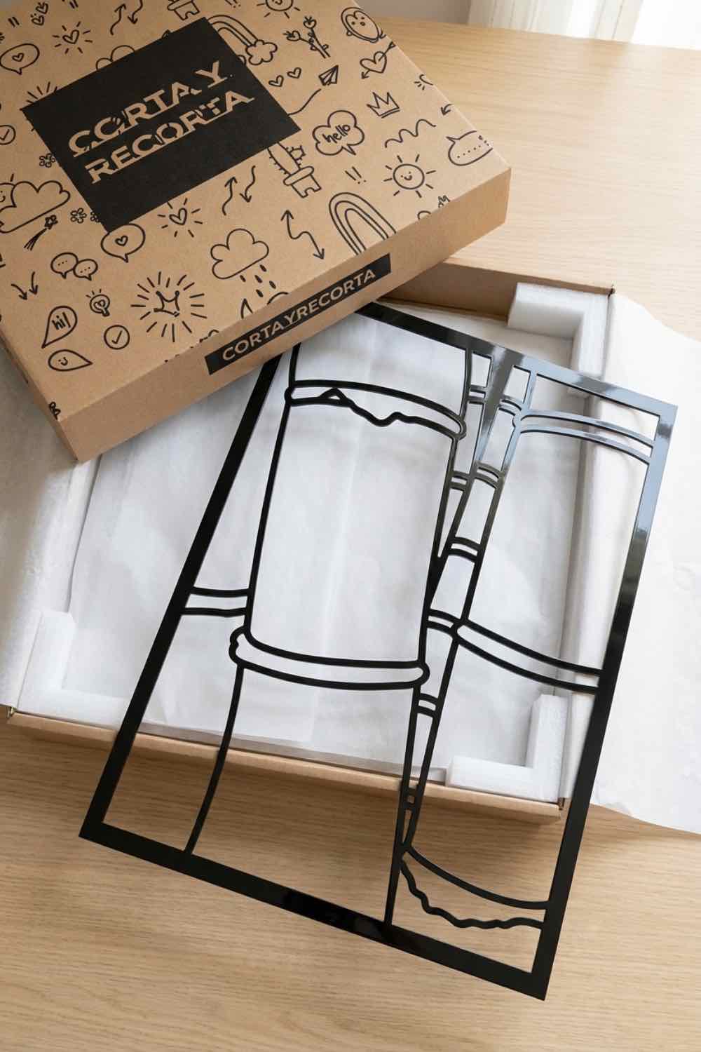 Strong Bamboo - Cuadro decorativo | Cortayrecorta.es