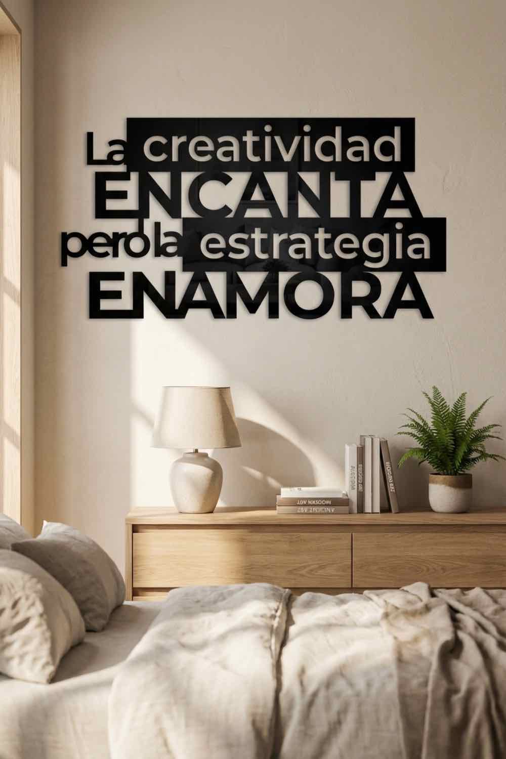 La creatividad encanta pero la estrategia enamora